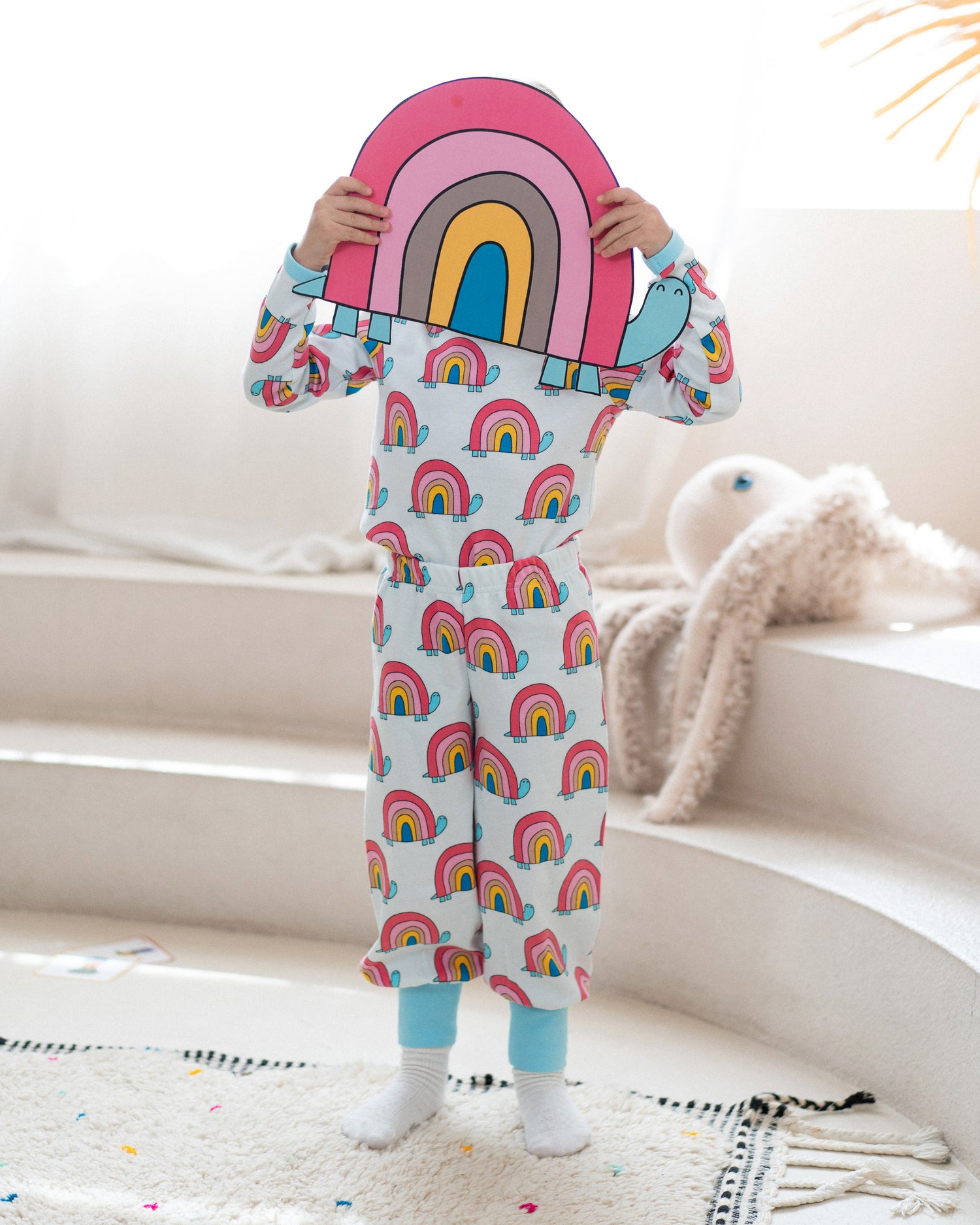 Avery Pants - Rainbow Turtle - Ameelo