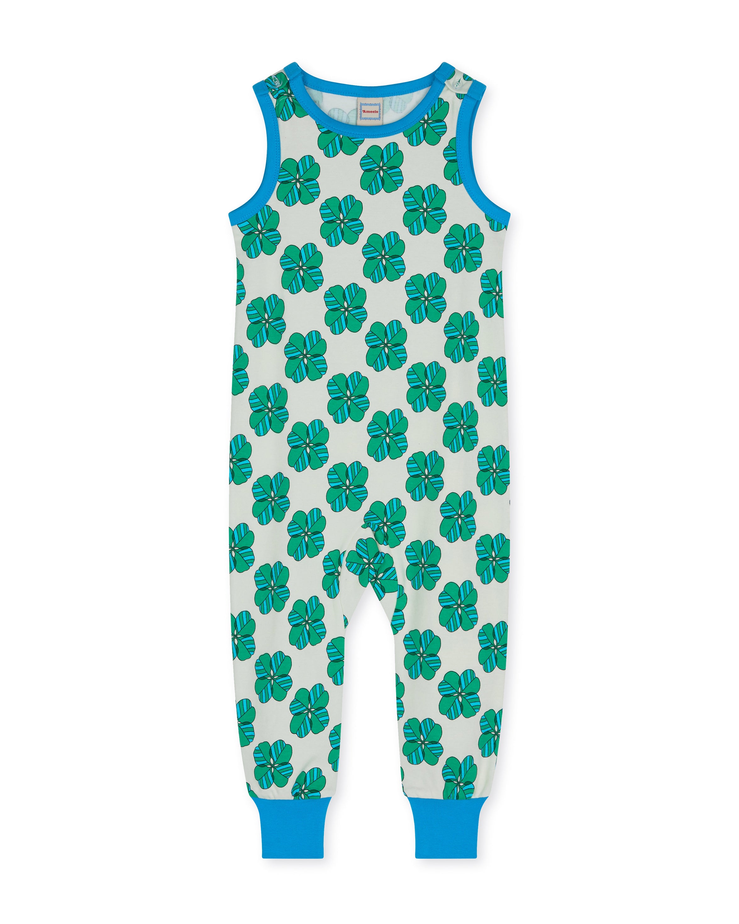 Billie Dungarees - Light Clover - Ameelo