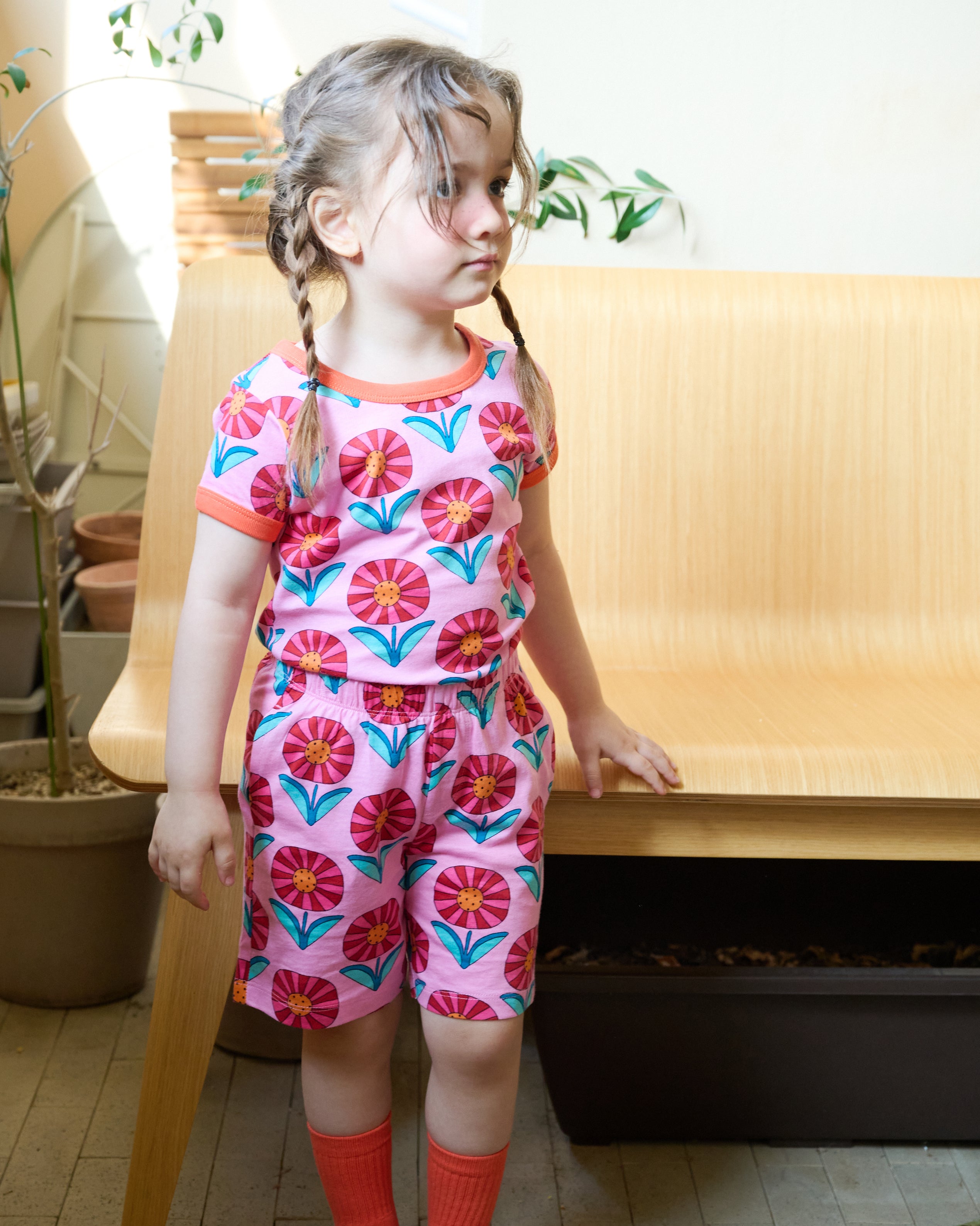 Cody Shorts - Sunny Flower - Ameelo