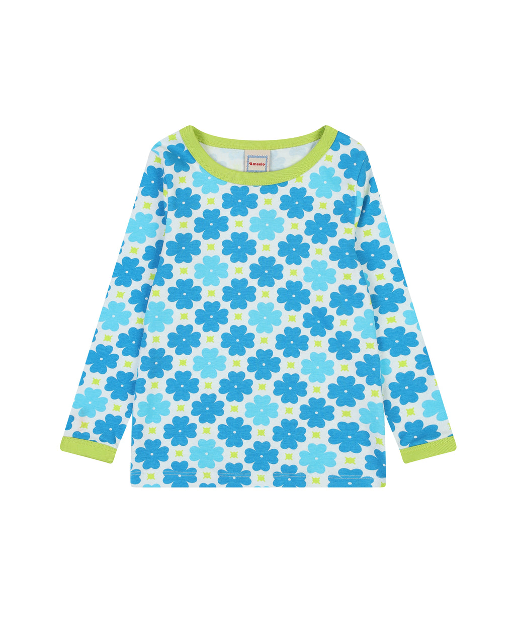 organic cotton - Asher T-Shirt - Sky Clover - T-Shirt - Ameelo - baby kids clothing