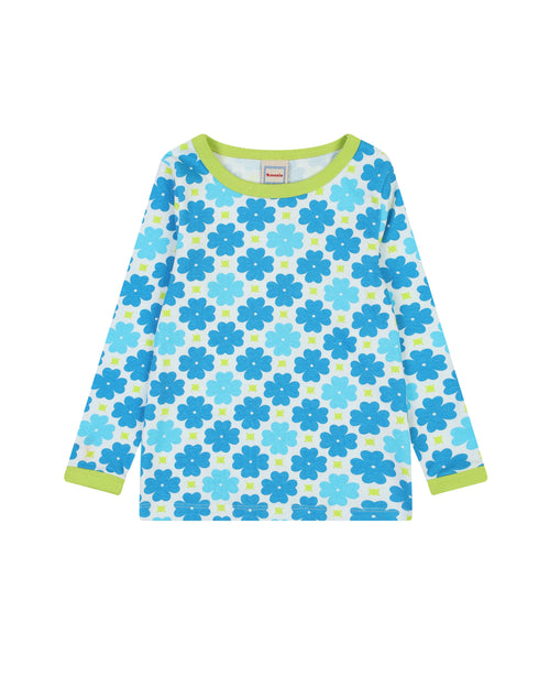 organic cotton - Asher T-Shirt - Sky Clover - T-Shirt - Ameelo - baby kids clothing