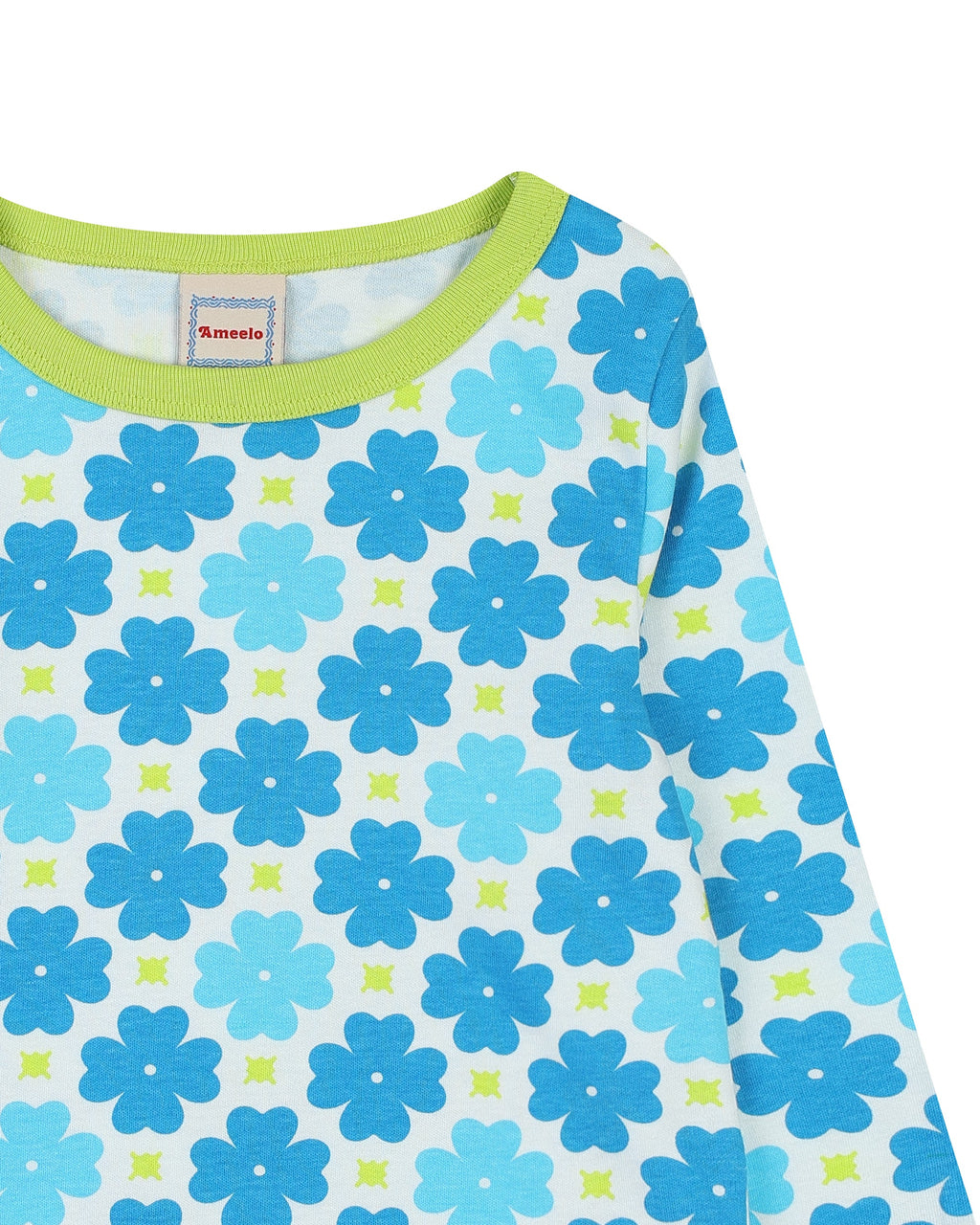 organic cotton - Asher T-Shirt - Sky Clover - T-Shirt - Ameelo - baby kids clothing