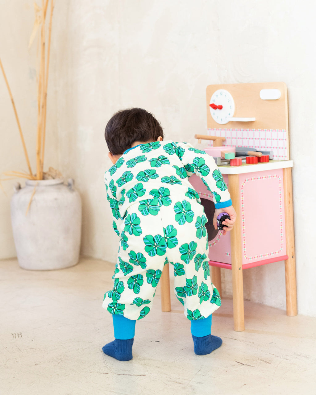 organic cotton - Avery Pants - Spring Clover - Pants - Ameelo - baby kids clothing