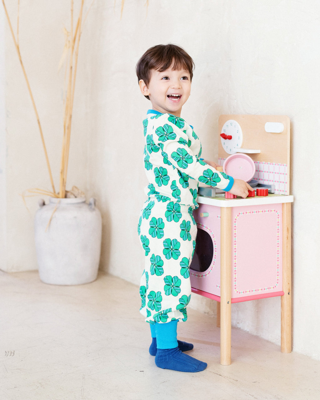 organic cotton - Avery Pants - Spring Clover - Pants - Ameelo - baby kids clothing
