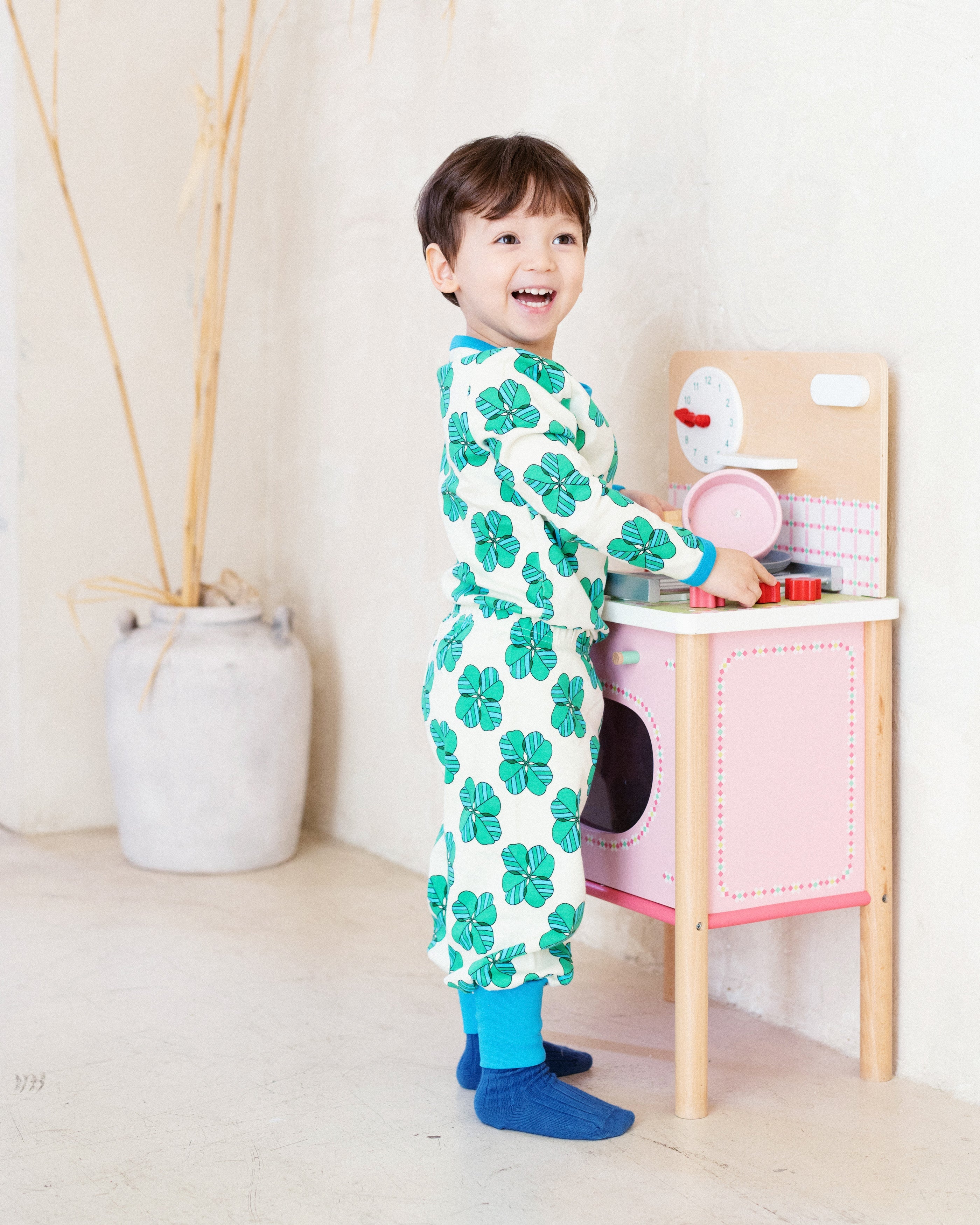 organic cotton - Avery Pants - Spring Clover - Pants - Ameelo - baby kids clothing