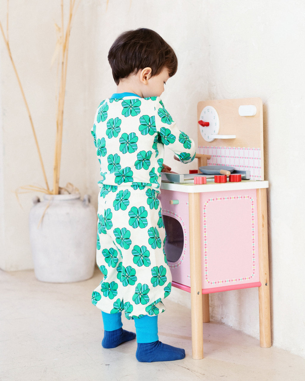 organic cotton - Avery Pants - Spring Clover - Pants - Ameelo - baby kids clothing