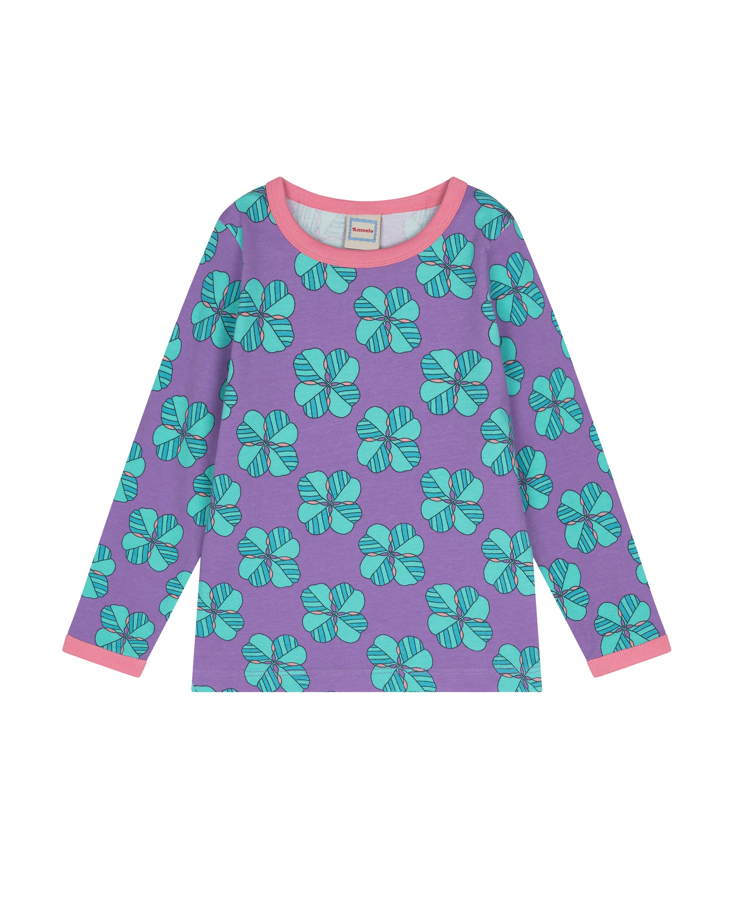 organic cotton - Avery T-Shirt - Chilling Clover - T-Shirt - Ameelo - baby kids clothing