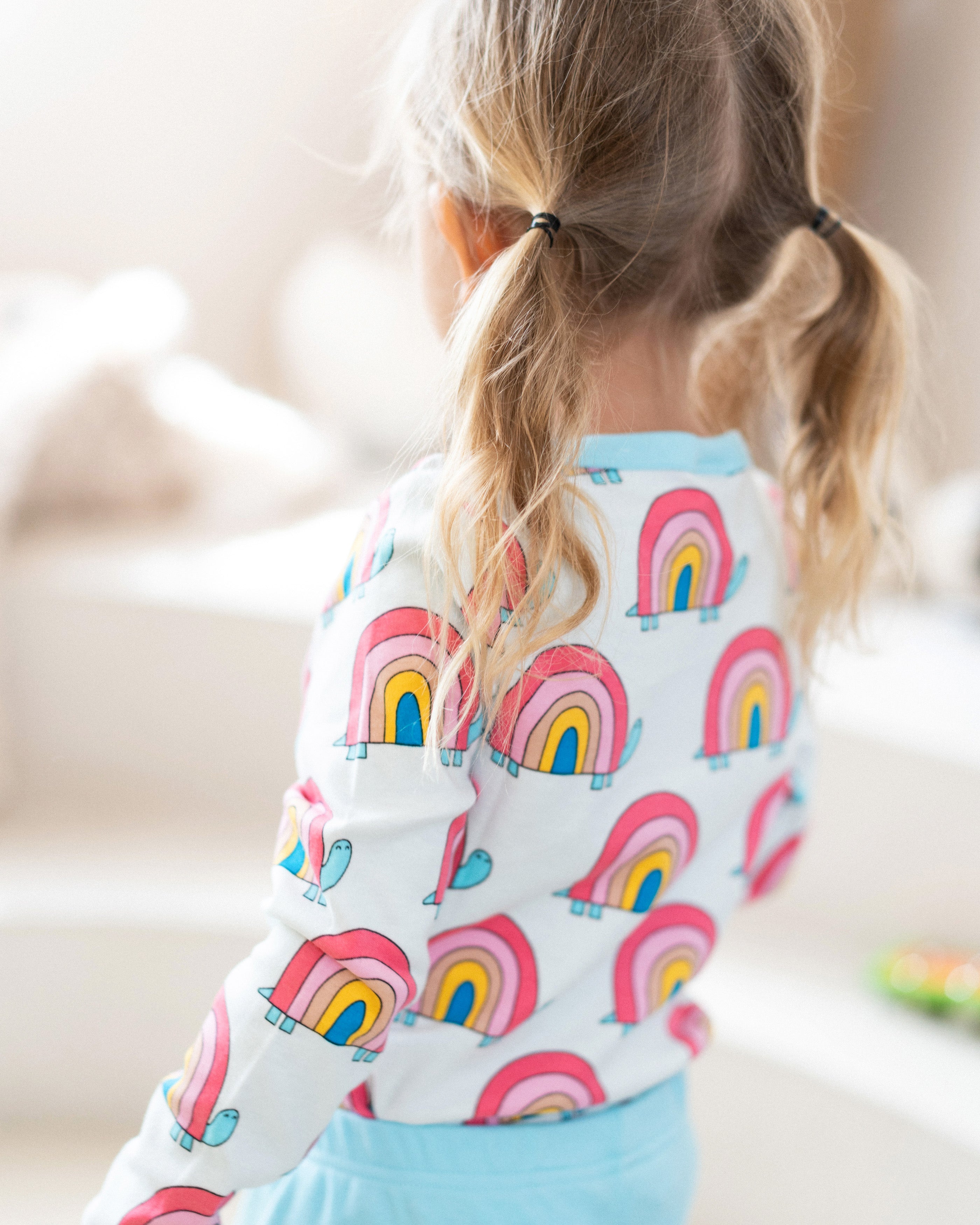 organic cotton - Avery T-Shirt - Rainbow Turtle - T-Shirt - Ameelo - baby kids clothing
