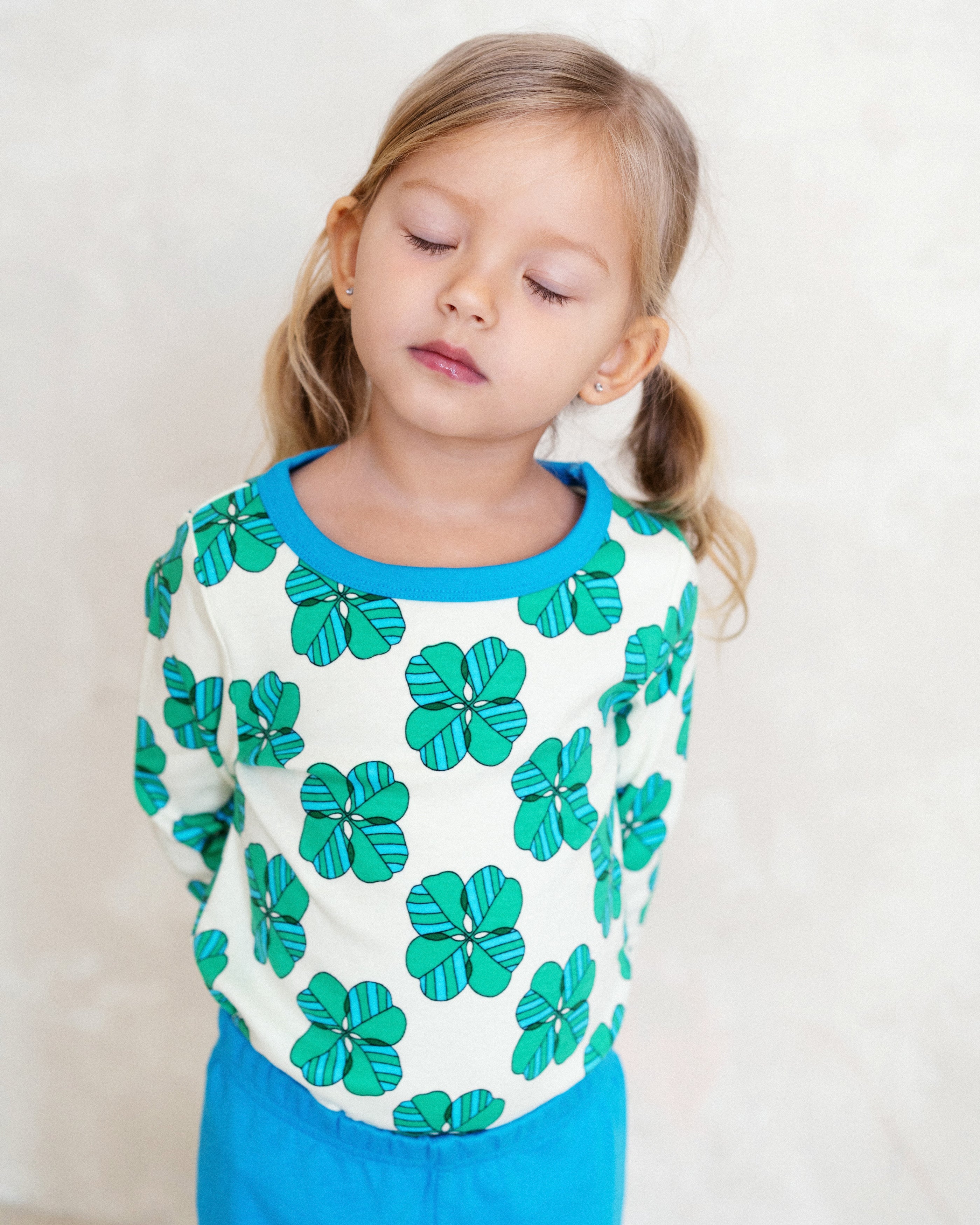 organic cotton - Avery T-Shirt - Spring Clover - T-Shirt - Ameelo - baby kids clothing