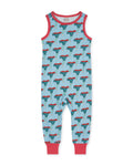 organic cotton - Billie Dungarees - Mushroom - Dungarees - Ameelo - baby kids clothing