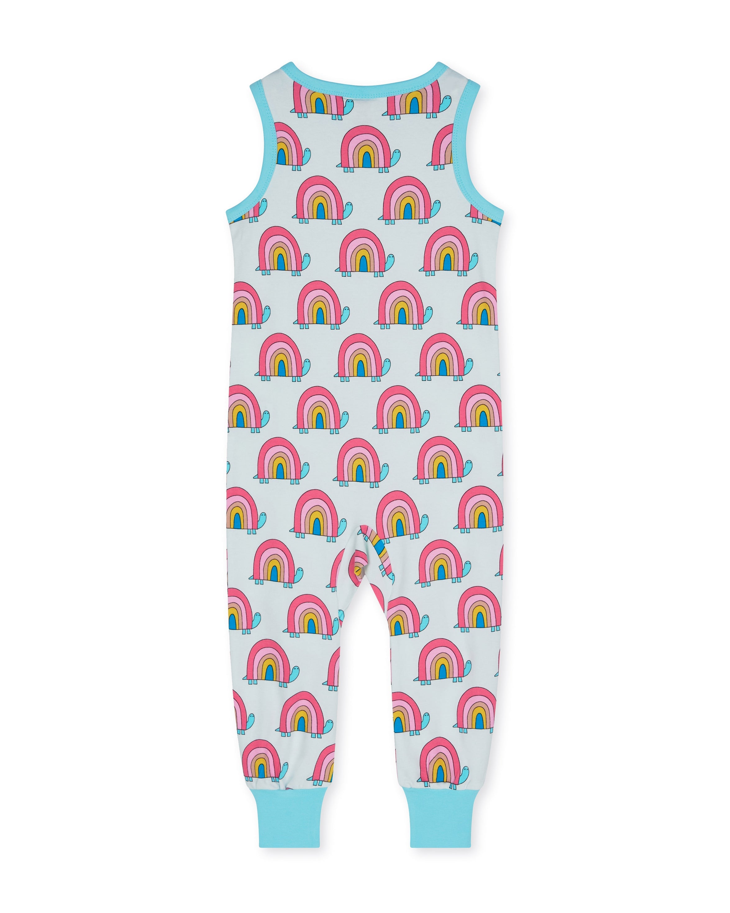 organic cotton - Billie Dungarees - Rainbow Turtle - Dungarees - Ameelo - baby kids clothing