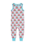 organic cotton - Billie Dungarees - Rainbow Turtle - Dungarees - Ameelo - baby kids clothing