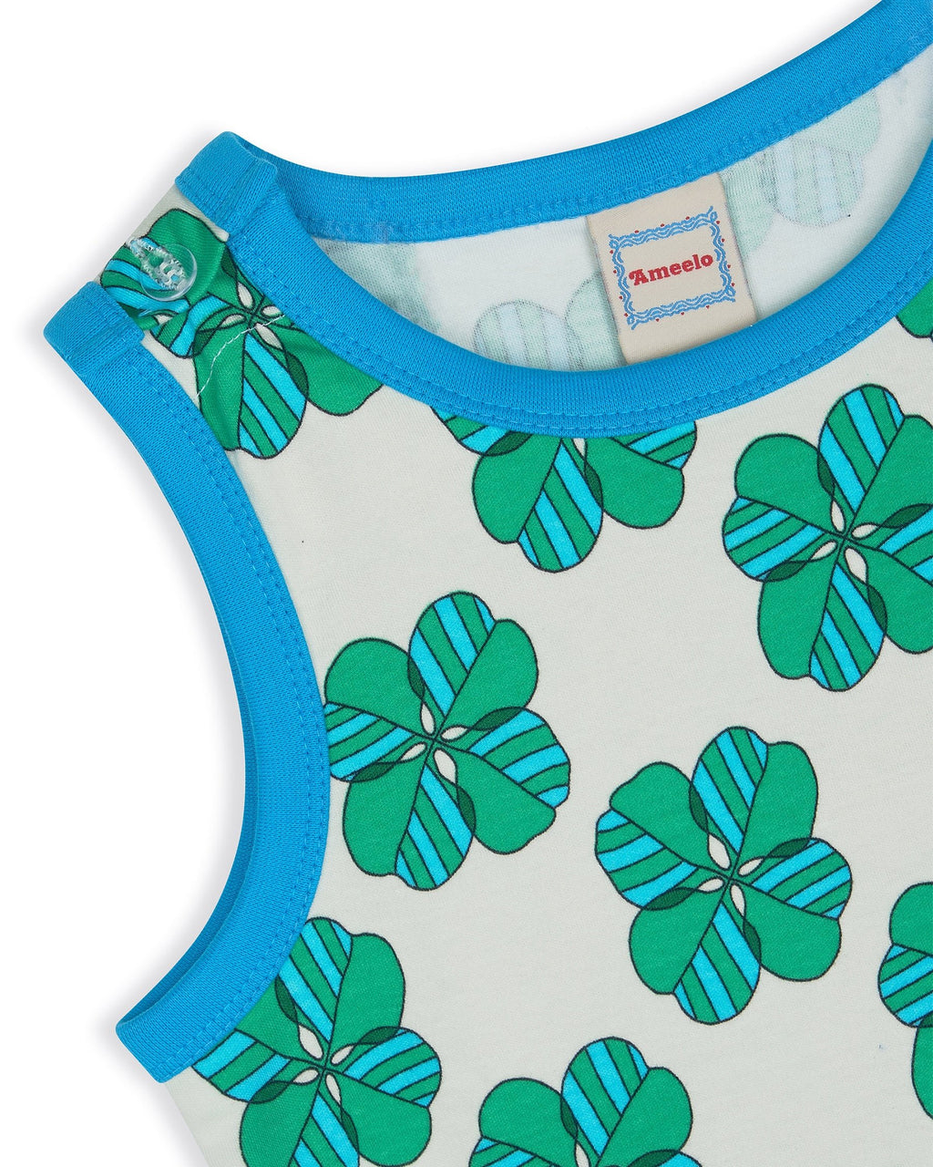 organic cotton - Billie Dungarees - Spring Clover - Dungarees - Ameelo - baby kids clothing