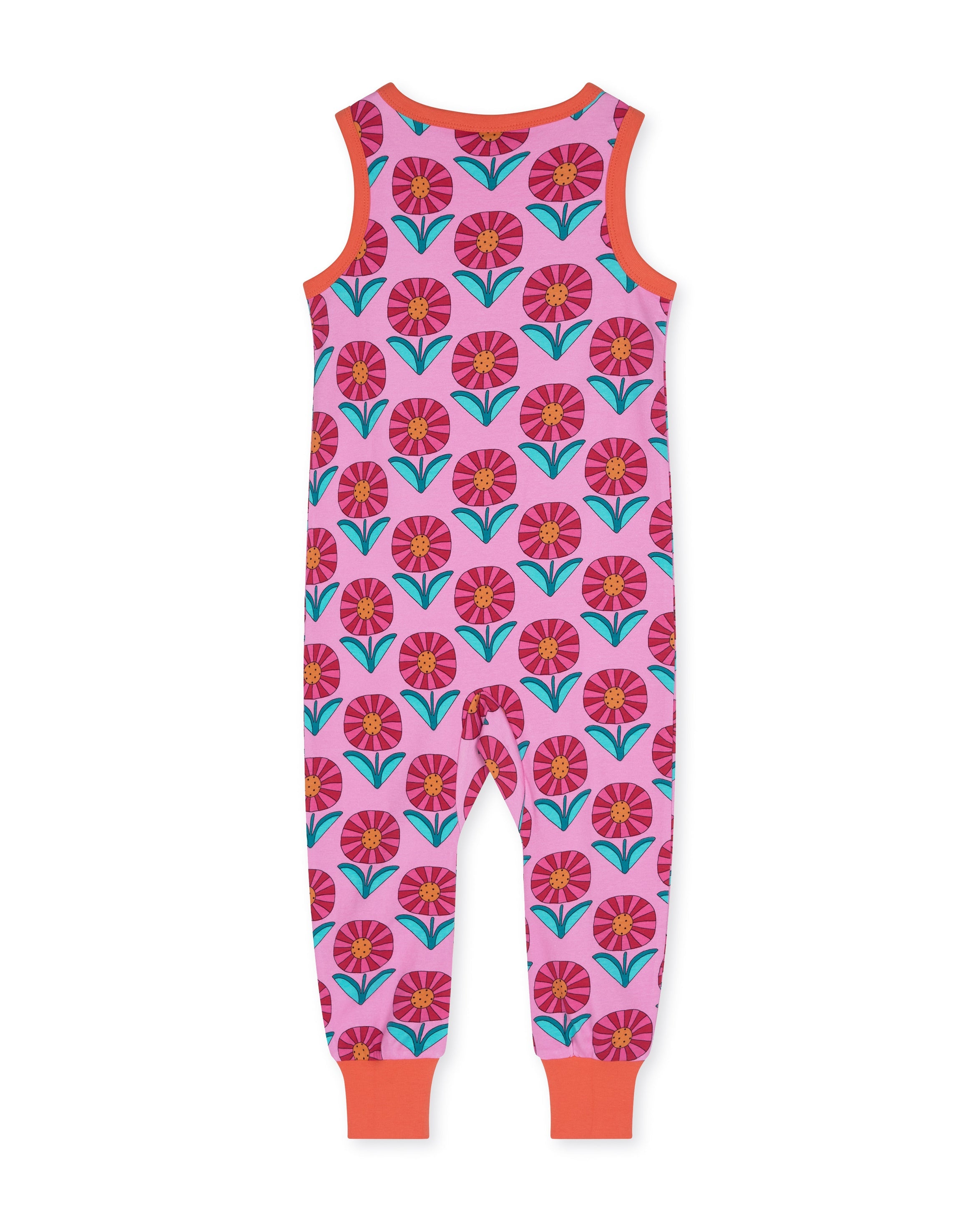 organic cotton - Billie Dungarees - Sunny Flower - Dungarees - Ameelo - baby kids clothing