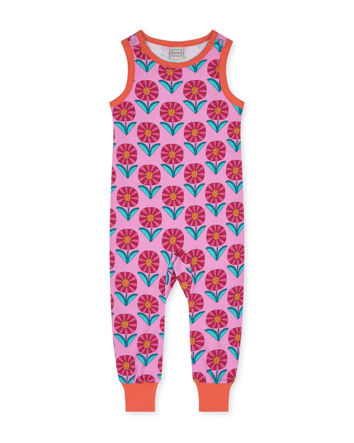 organic cotton - Billie Dungarees - Sunny Flower - Dungarees - Ameelo - baby kids clothing