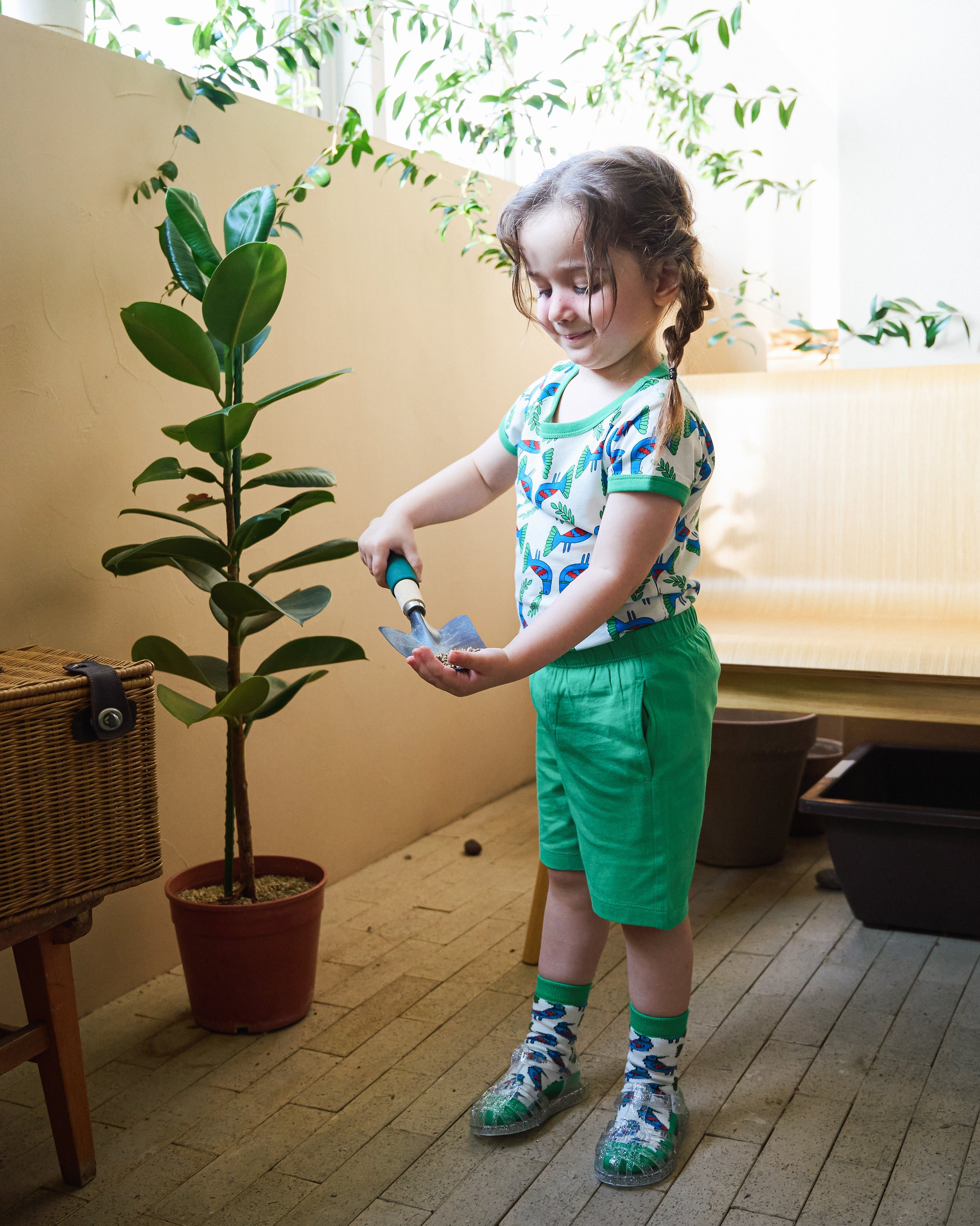 organic cotton - Frankie Socks - Blue Bird - Socks - Ameelo - baby kids clothing