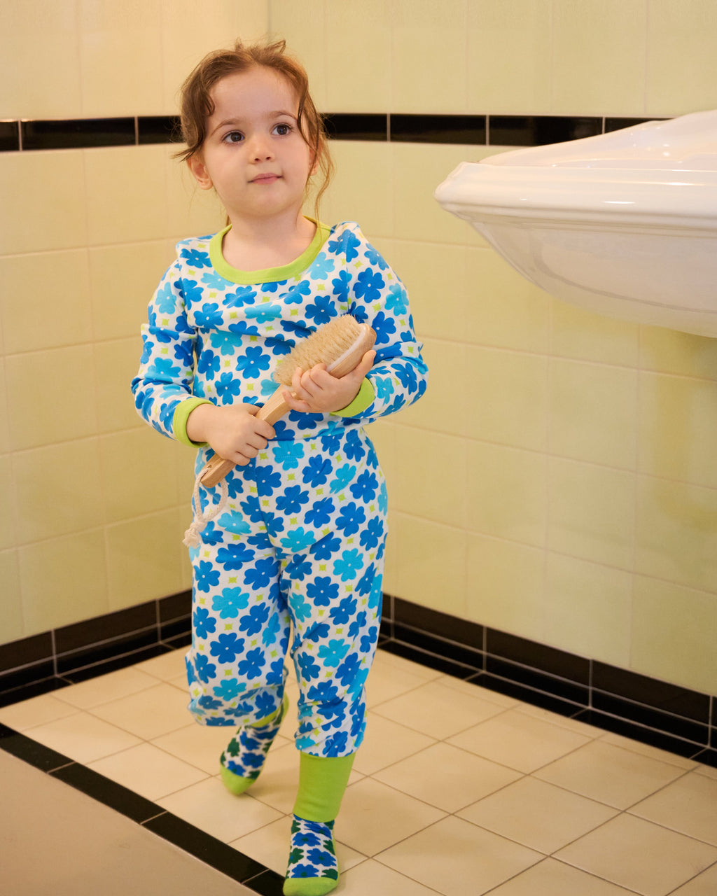 organic cotton - Frankie Socks - Sky Clover - Socks - Ameelo - baby kids clothing