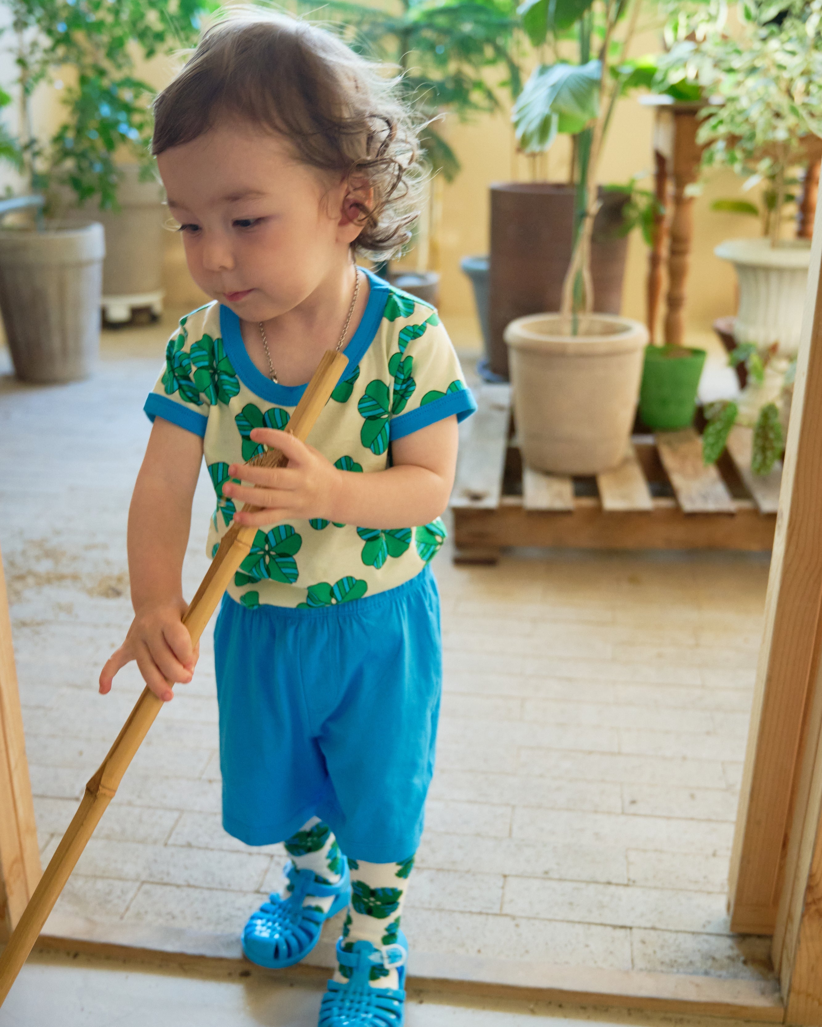 organic cotton - Frankie Socks - Spring Clover - Socks - Ameelo - baby kids clothing