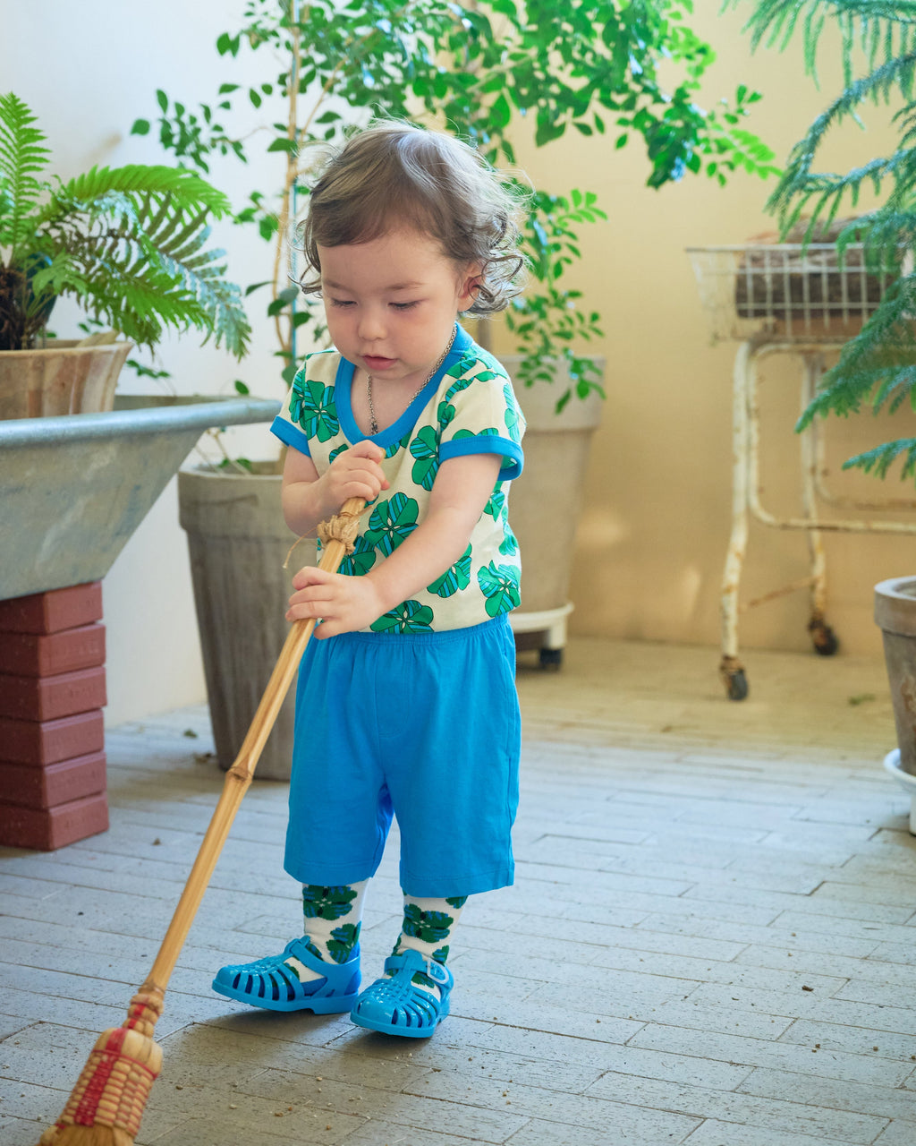 organic cotton - Frankie Socks - Spring Clover - Socks - Ameelo - baby kids clothing