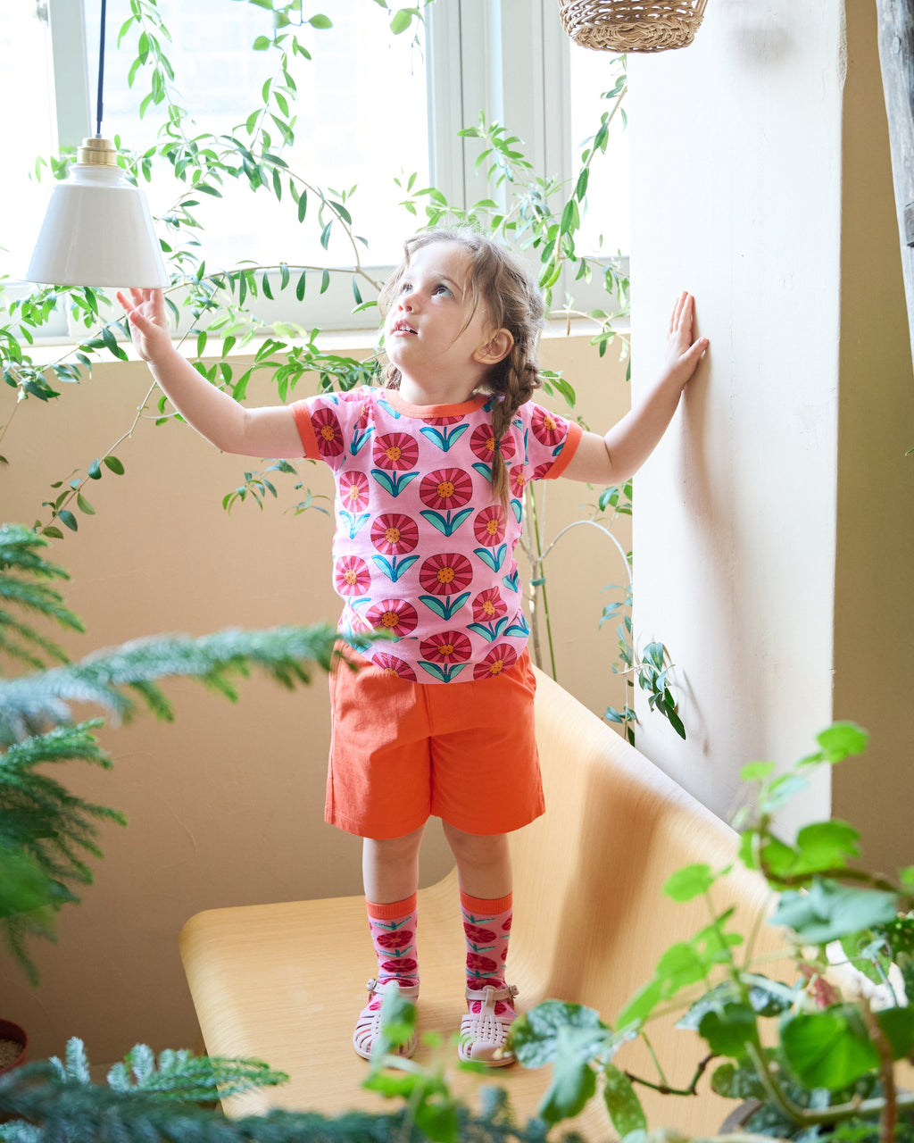 organic cotton - Frankie Socks - Sunny Flower - Socks - Ameelo