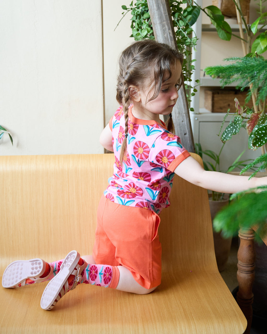 organic cotton - Frankie Socks - Sunny Flower - Socks - Ameelo