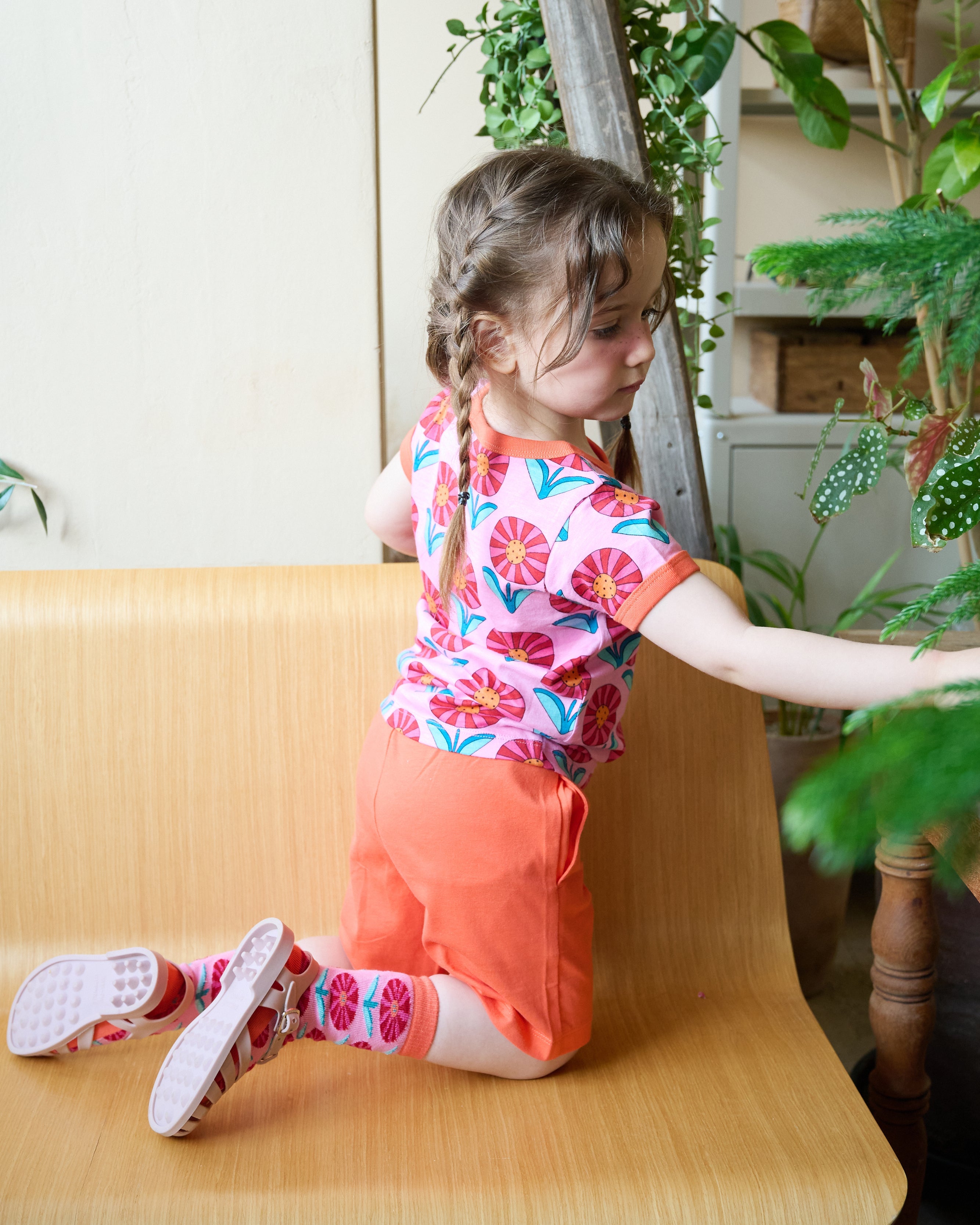 organic cotton - Frankie Socks - Sunny Flower - Socks - Ameelo