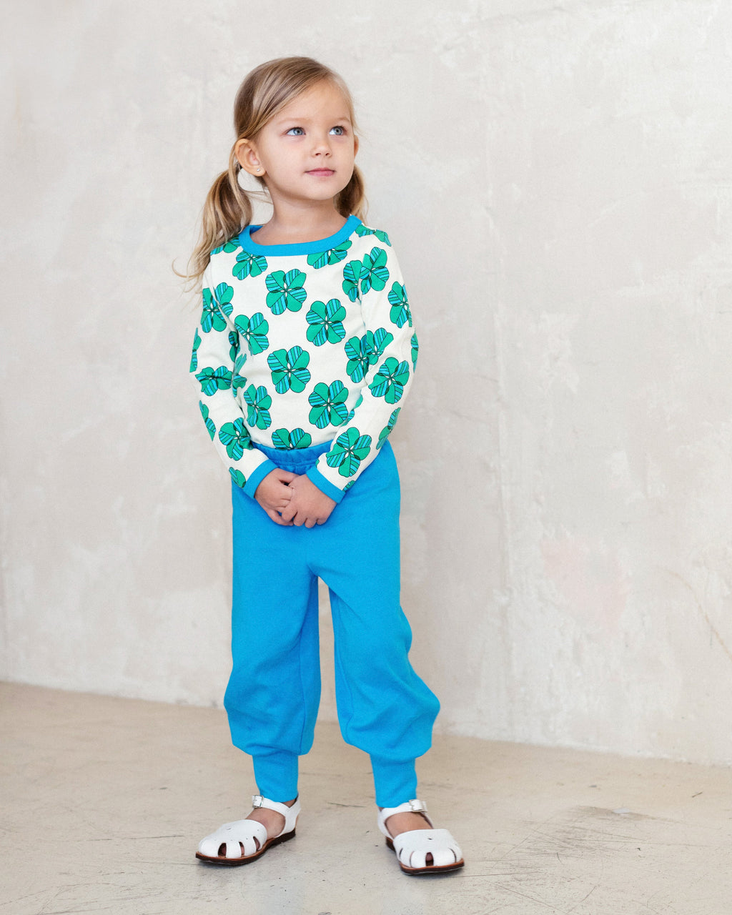 organic cotton - Hayden Pants - Blue - Pants - Ameelo - baby kids clothing