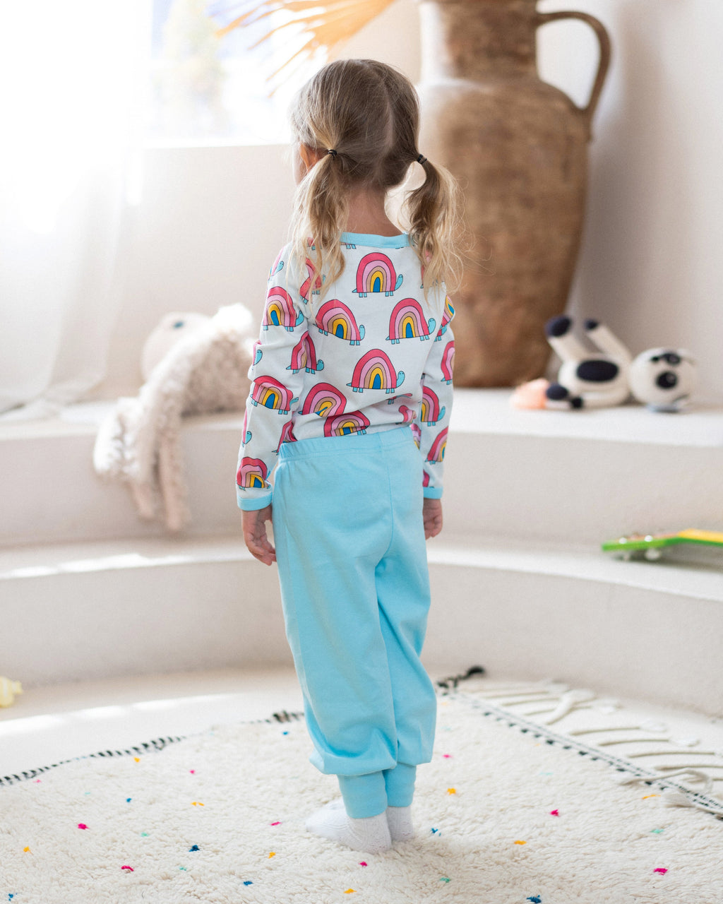 organic cotton - Hayden Pants - Mint - Pants - Ameelo - baby kids clothing