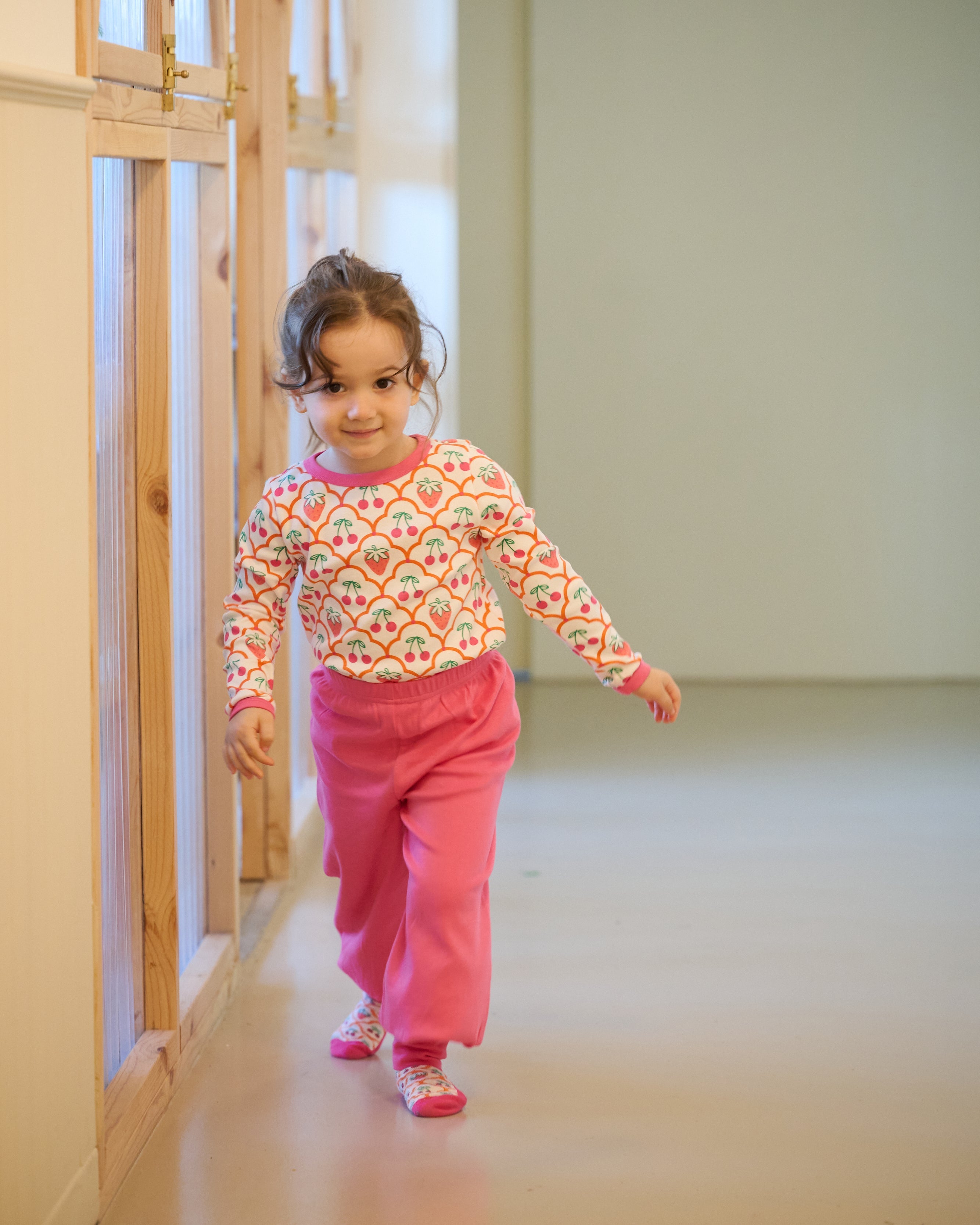 organic cotton - Jayden Pants - Pink - Pants - Ameelo - baby kids clothing