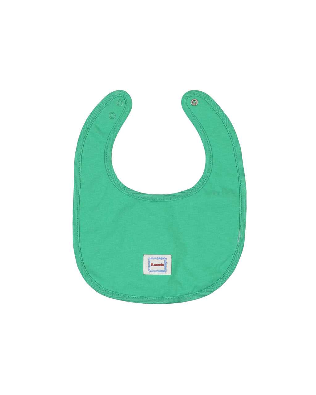 organic cotton - Joey Reversable Bib - Blue & Green - Bib - Ameelo - baby kids clothing