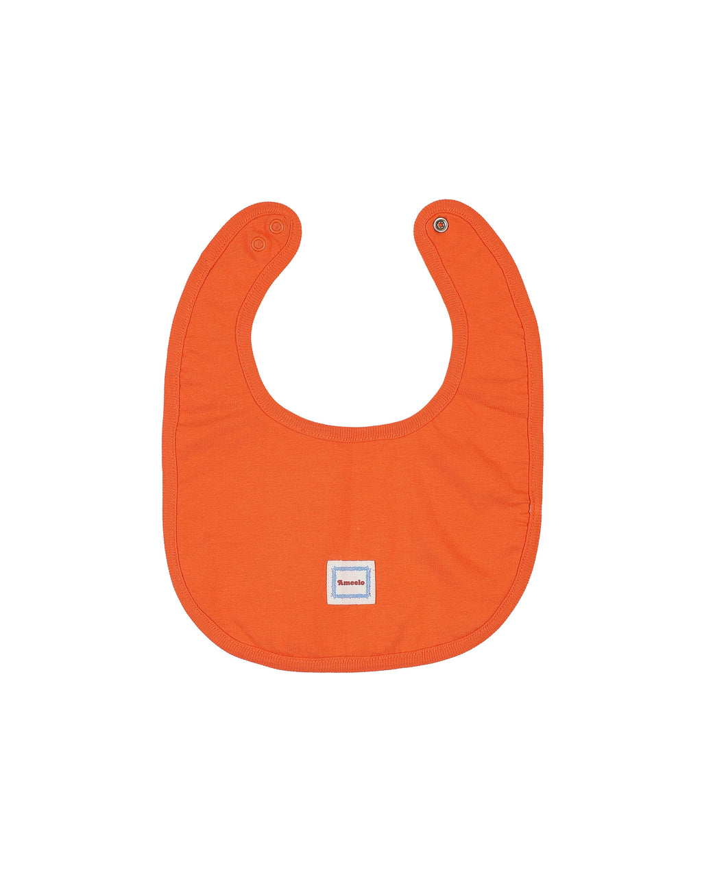 organic cotton - Joey Reversable Bib - Pink & Orange - Bib - Ameelo - baby kids clothing