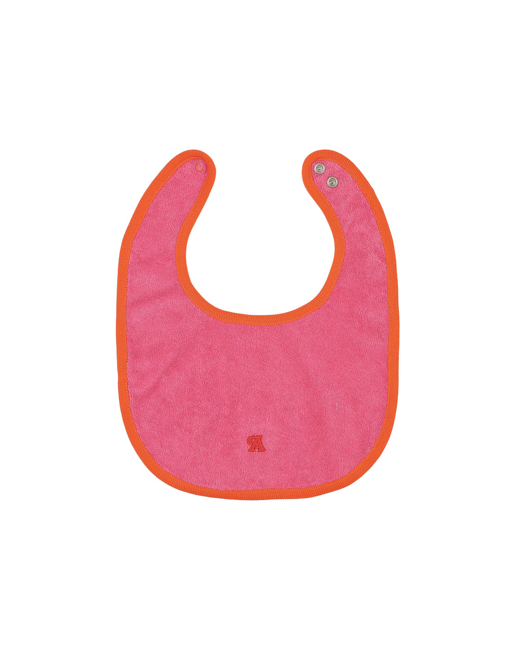 organic cotton - Joey Reversable Bib - Pink & Orange - Bib - Ameelo - baby kids clothing