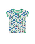 organic cotton - Cody Short Sleeve T-Shirt - Blue Bird - T-Shirt - Ameelo - baby kids clothing