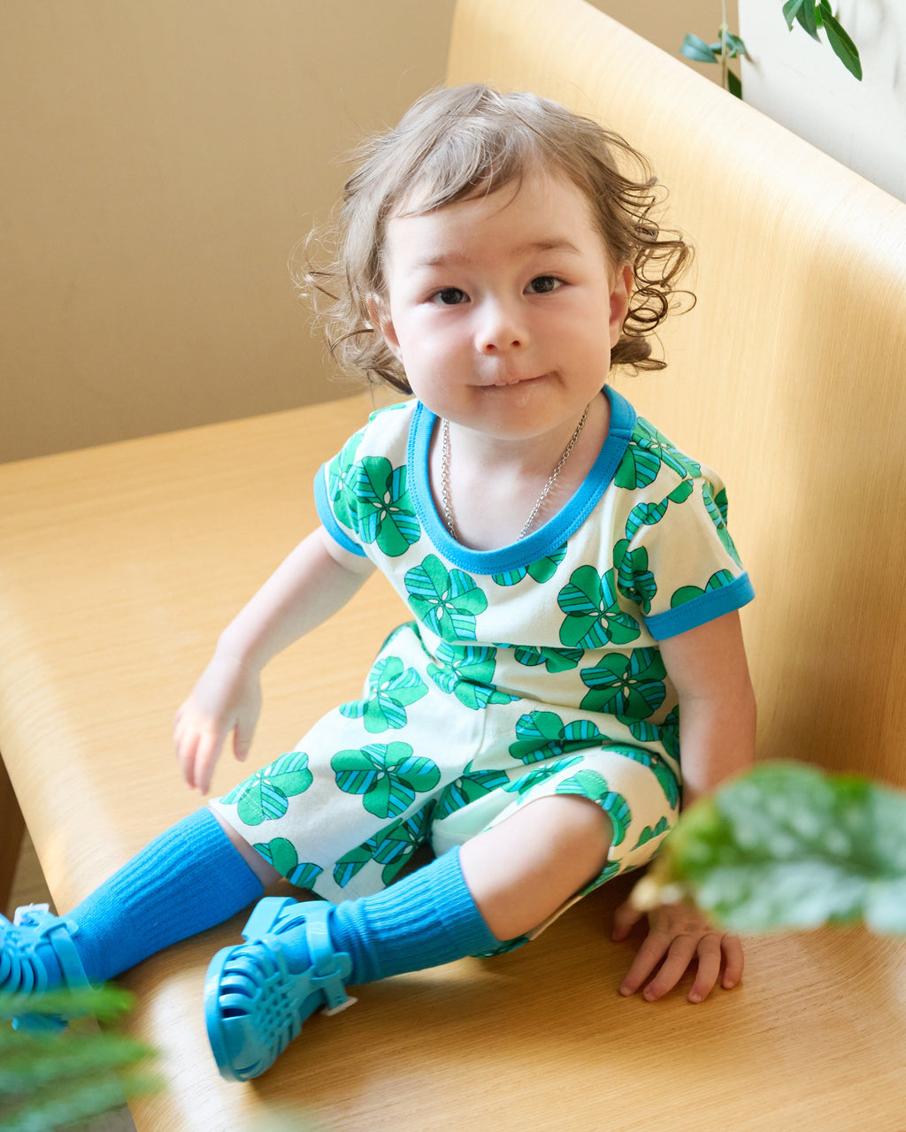 organic cotton - Cody Short Sleeve T-Shirt - Spring Clover - T-Shirt - Ameelo - baby kids clothing