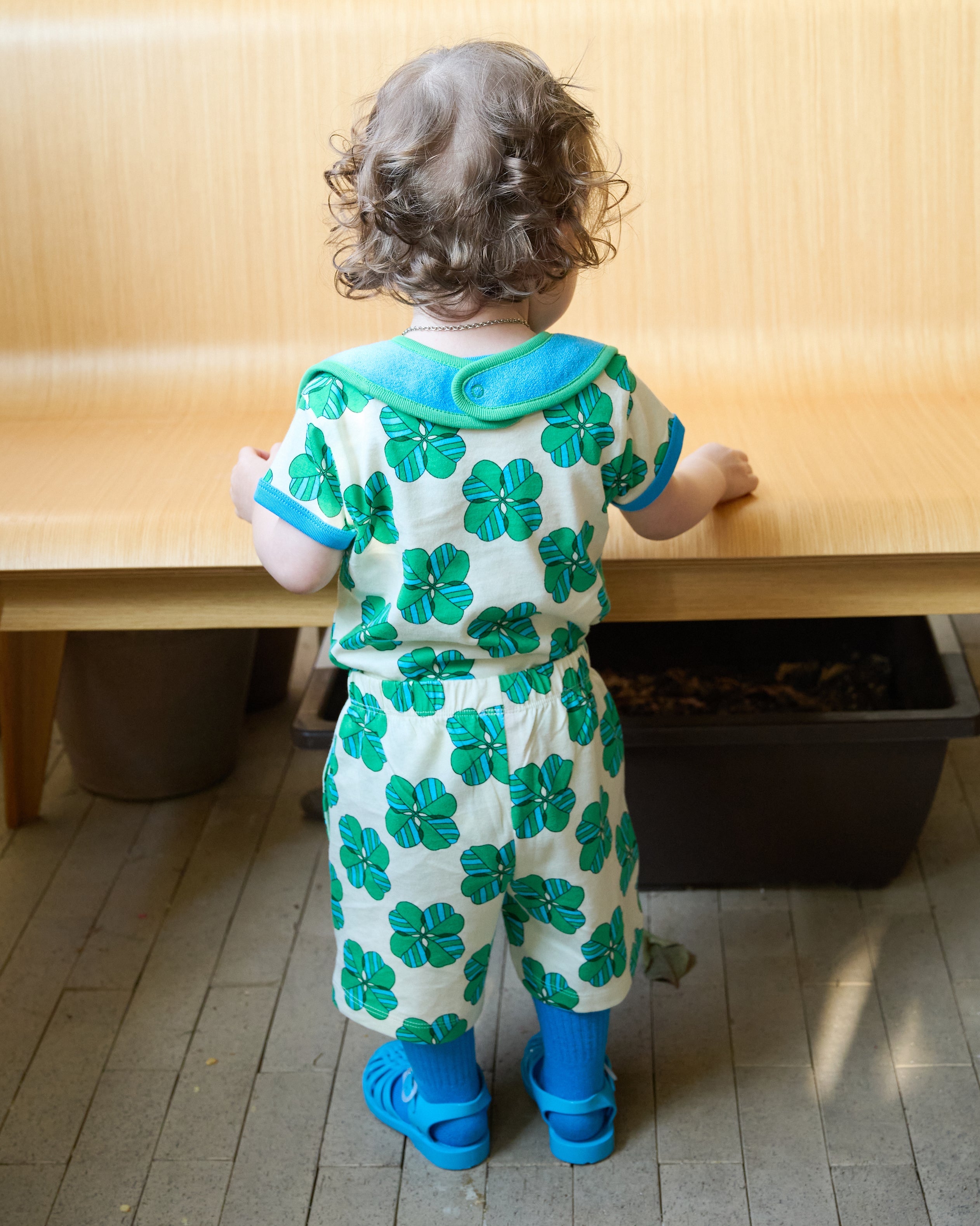organic cotton - Cody Short Sleeve T-Shirt - Spring Clover - T-Shirt - Ameelo - baby kids clothing