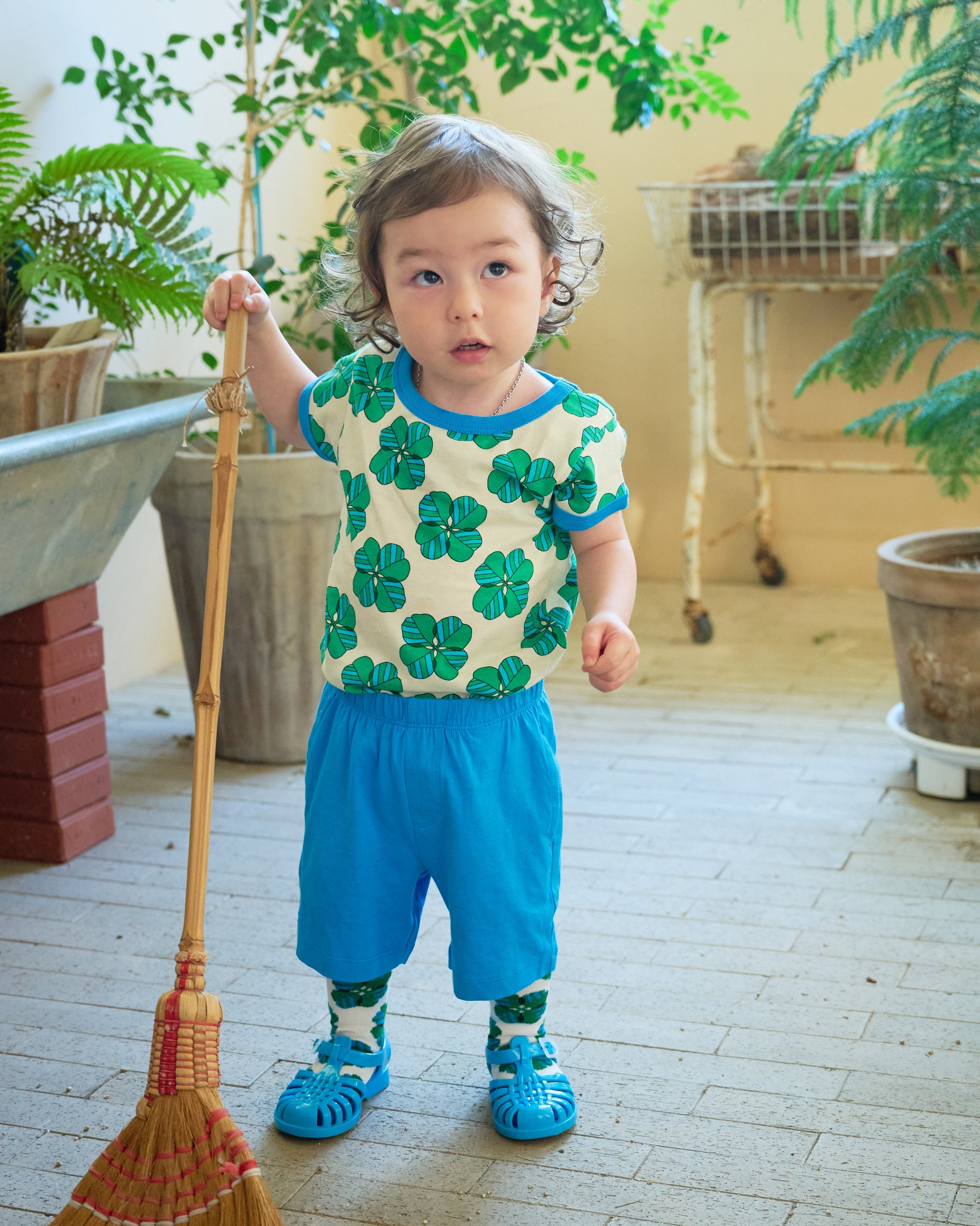 organic cotton - Cody Short Sleeve T-Shirt - Spring Clover - T-Shirt - Ameelo - baby kids clothing