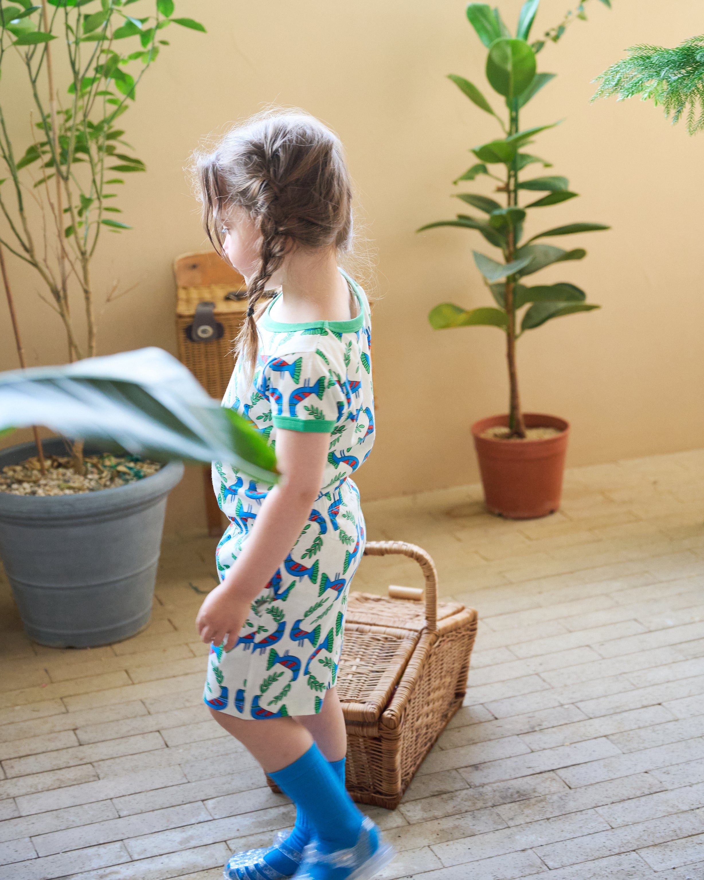 organic cotton - Cody Shorts - Blue Bird - Pants - Ameelo - baby kids clothing
