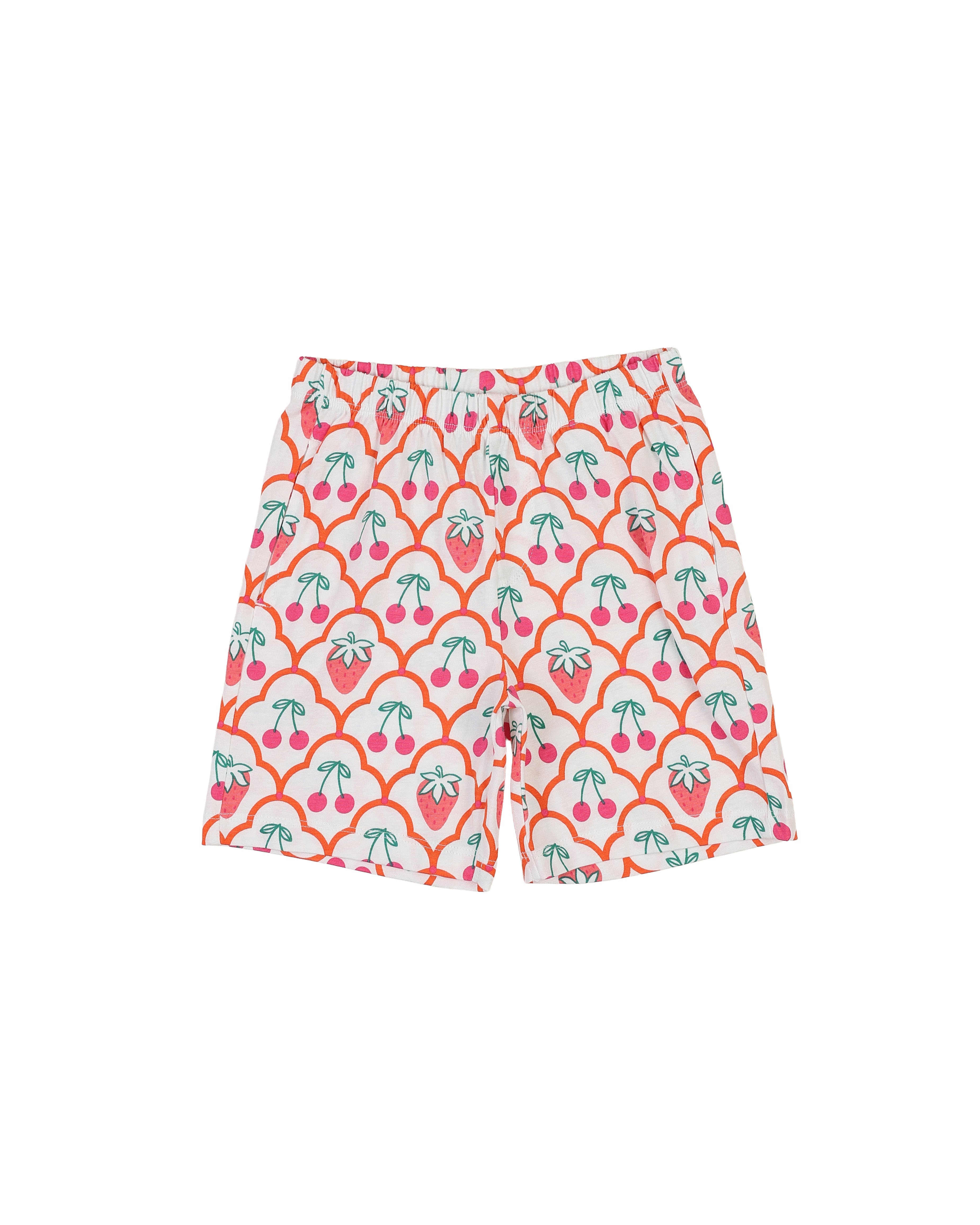organic cotton - Cody Shorts - Cherry Berry - Pants - Ameelo - baby kids clothing