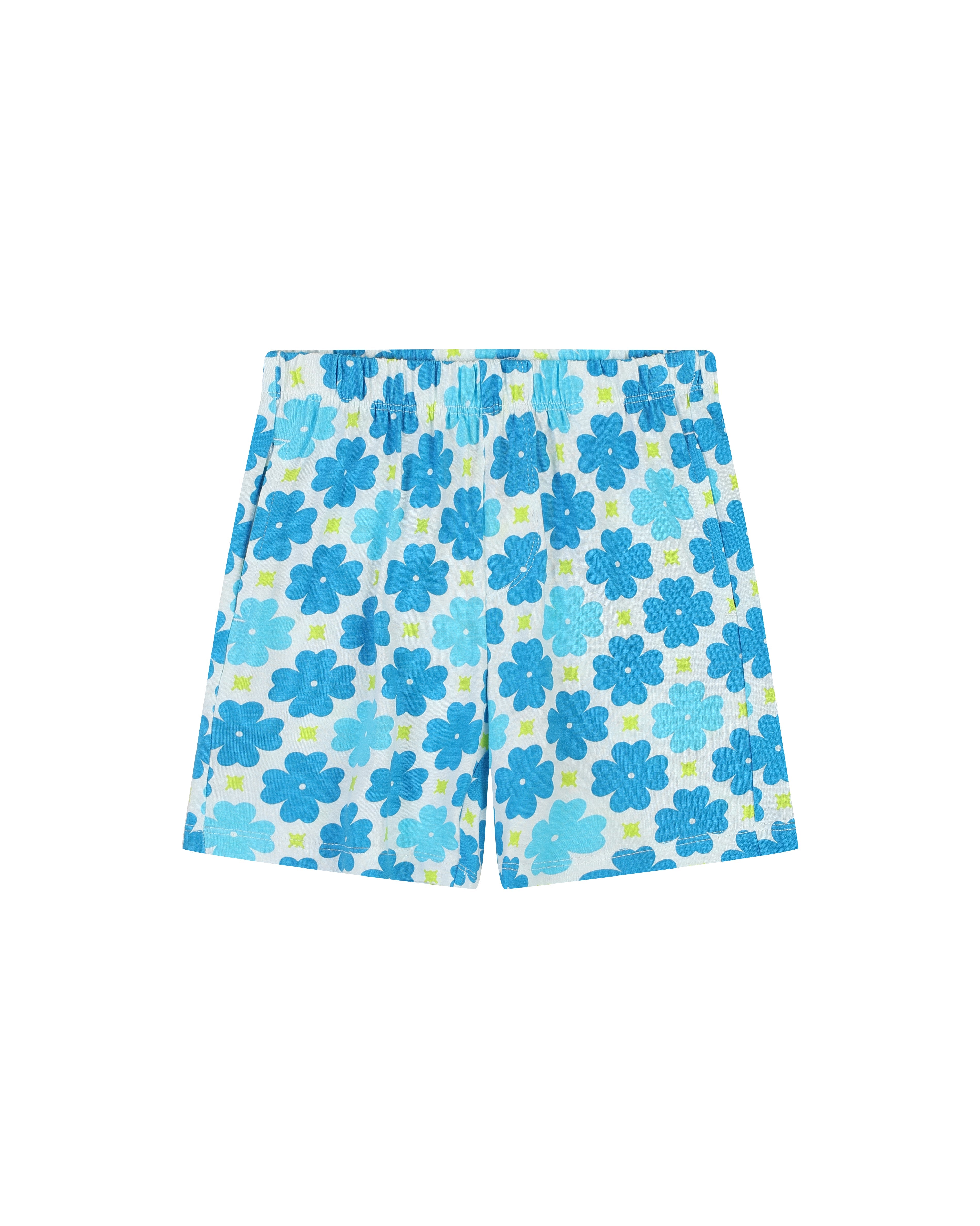 organic cotton - Cody Shorts - Sky Clover - Pants - Ameelo - baby kids clothing