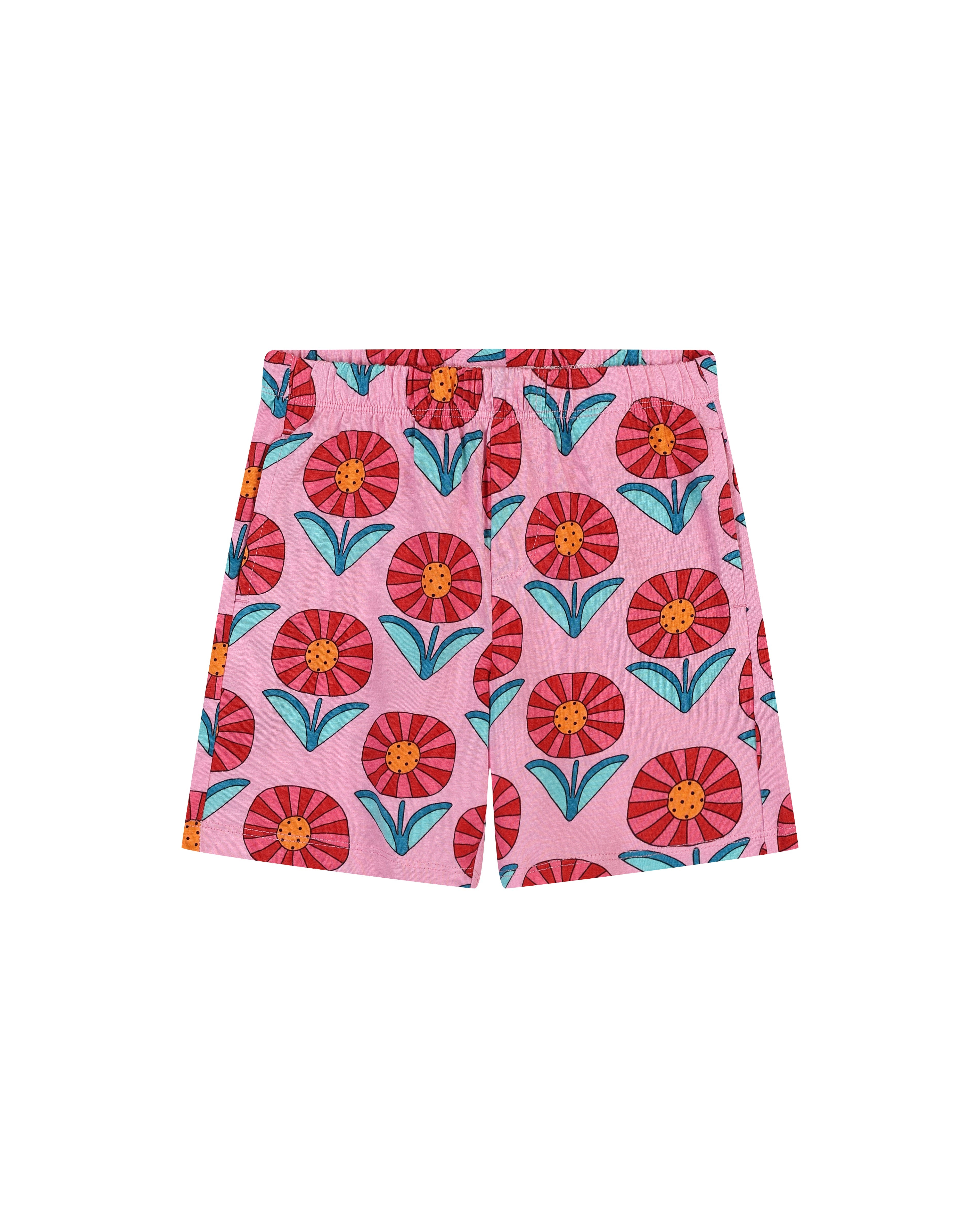 organic cotton - Cody Shorts - Sunny Flower - Pants - Ameelo - baby kids clothing