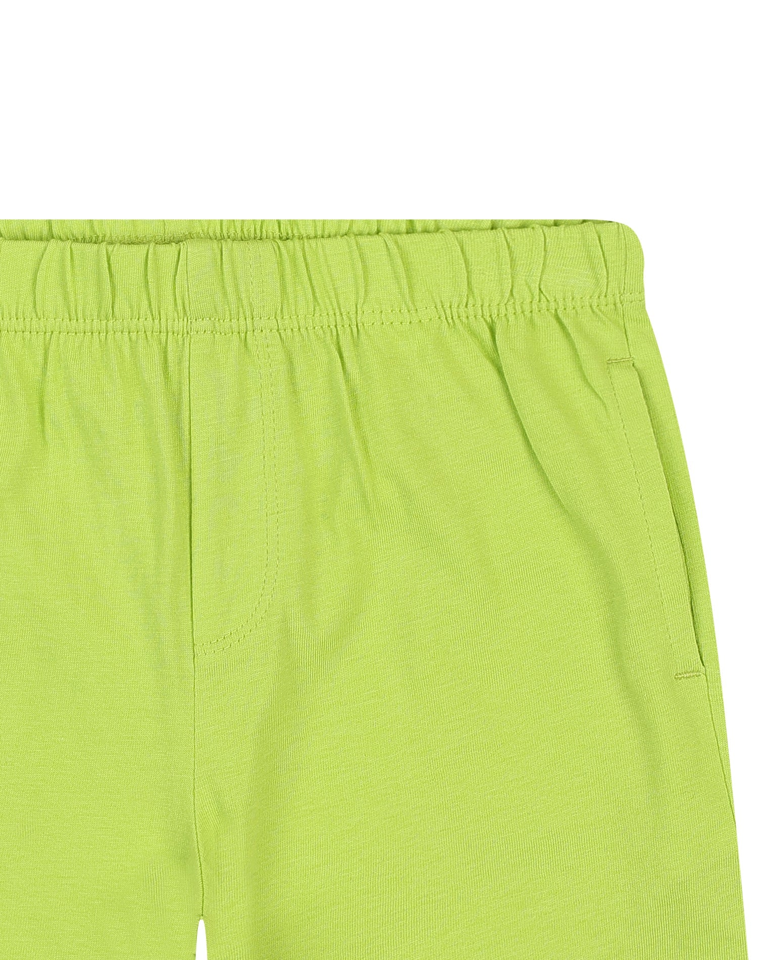 organic cotton - Jody Shorts - Yellow Green - Pants - Ameelo - baby kids clothing
