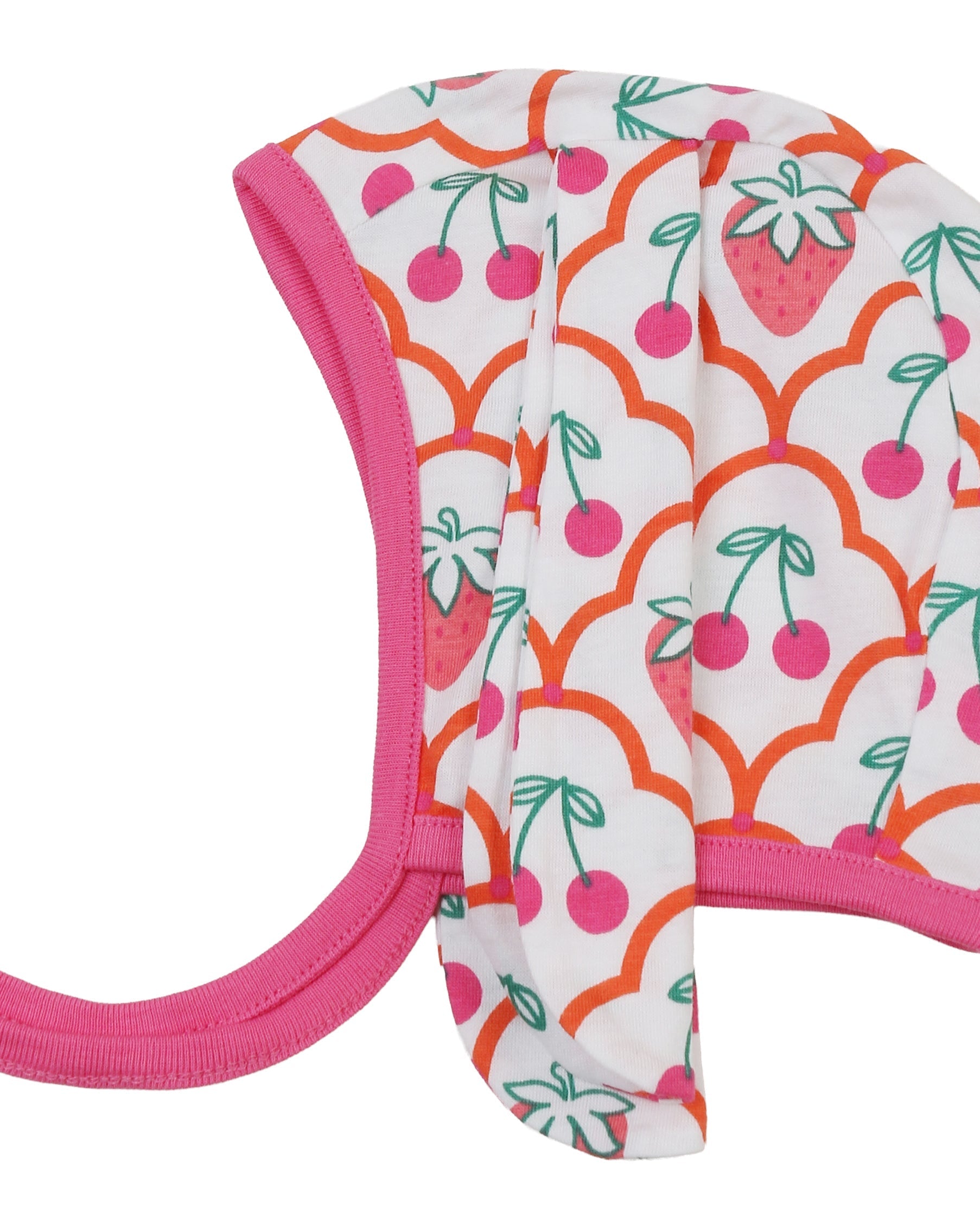 organic cotton - Jojo Bunny Bonnet - Cherry Berry - Bonnet - Ameelo - baby kids clothing