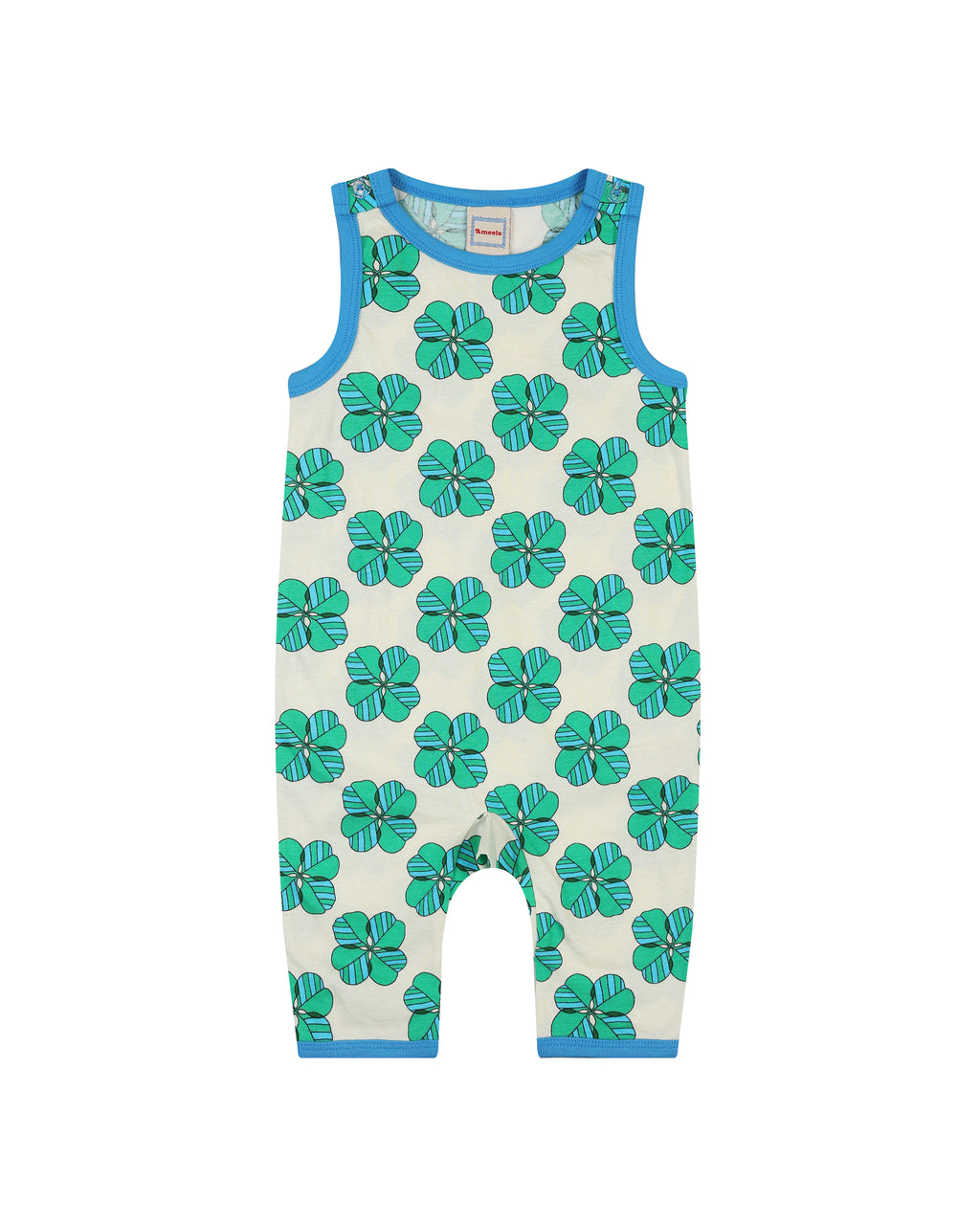 organic cotton - Kai Short Dungarees - Spring Clover - Dungarees - Ameelo - baby kids clothing