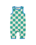 organic cotton - Kai Short Dungarees - Spring Clover - Dungarees - Ameelo - baby kids clothing