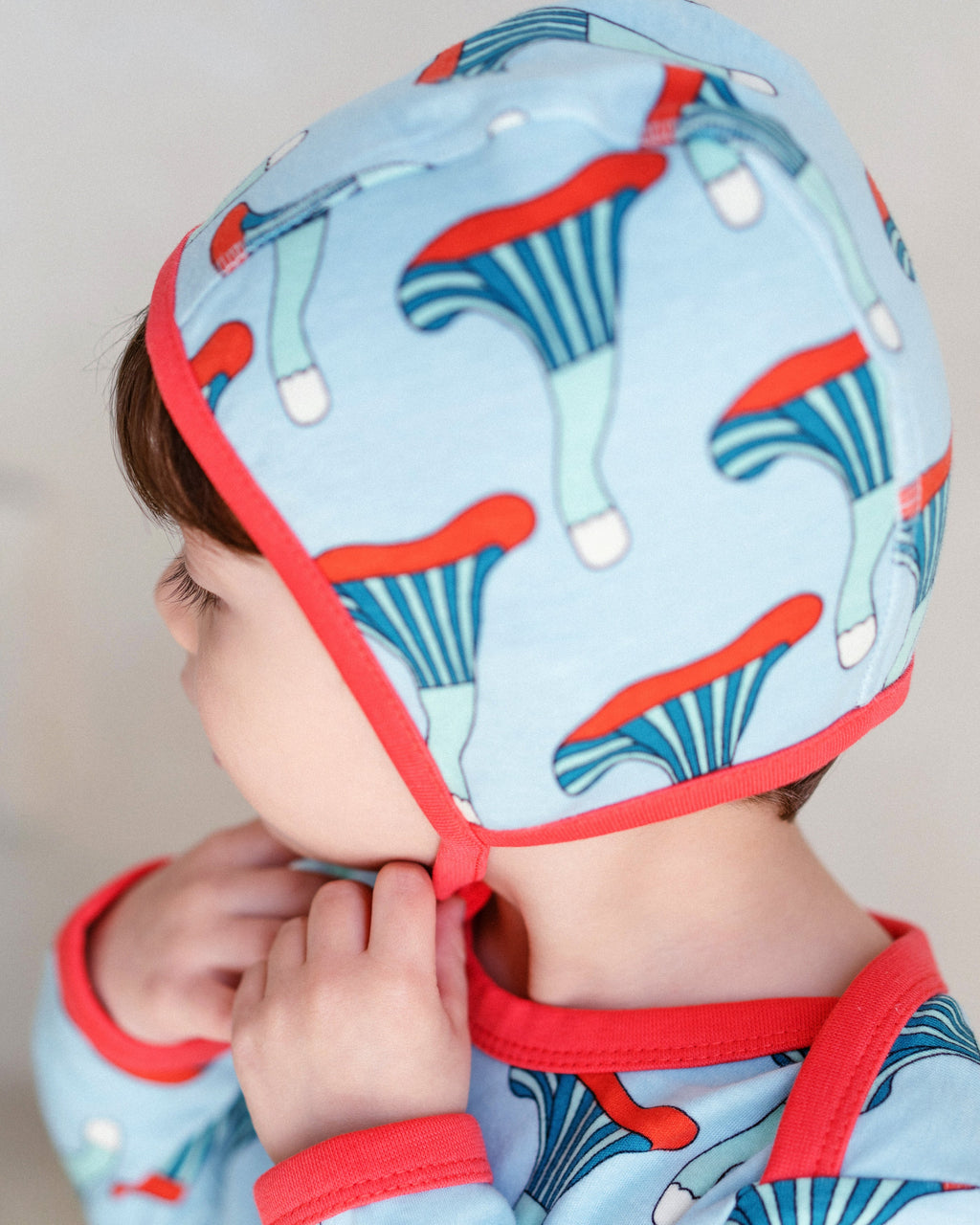 organic cotton - Parker Bonnet - Mushroom - Bonnet - Ameelo - baby kids clothing