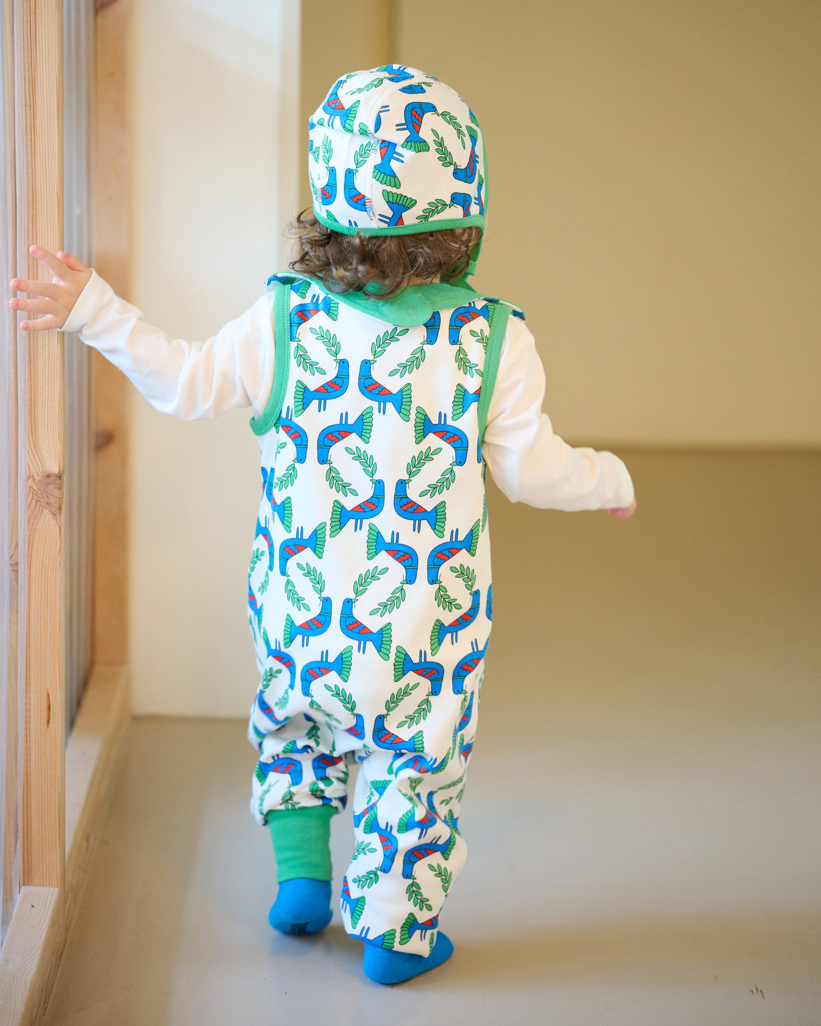 organic cotton - Piper Bonnet - Blue Bird - Bonnet - Ameelo - baby kids clothing