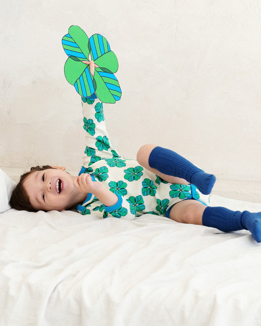 organic cotton - Remy Bodysuit - Spring Clover - Bodysuit - Ameelo - baby kids clothing