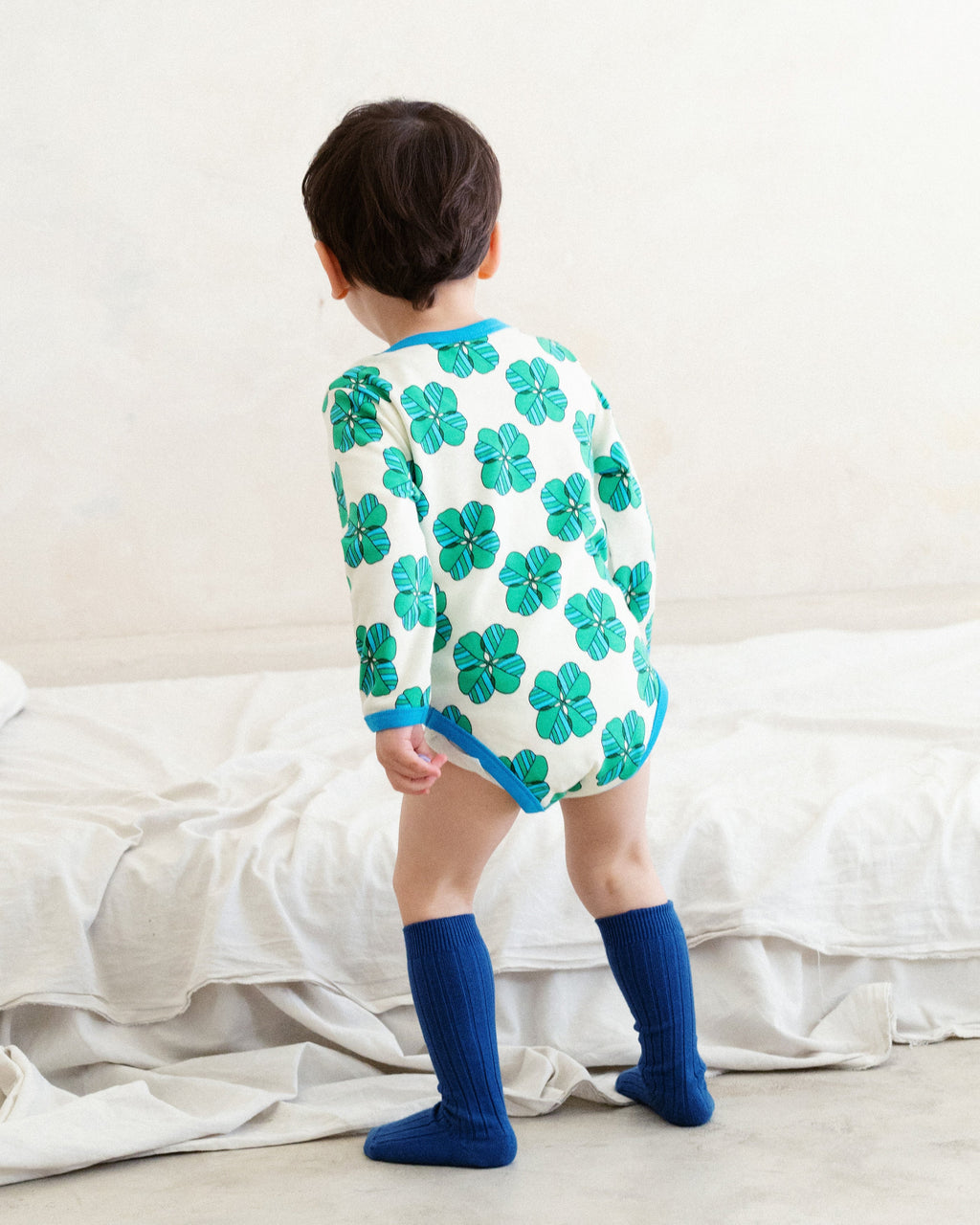organic cotton - Remy Bodysuit - Spring Clover - Bodysuit - Ameelo - baby kids clothing