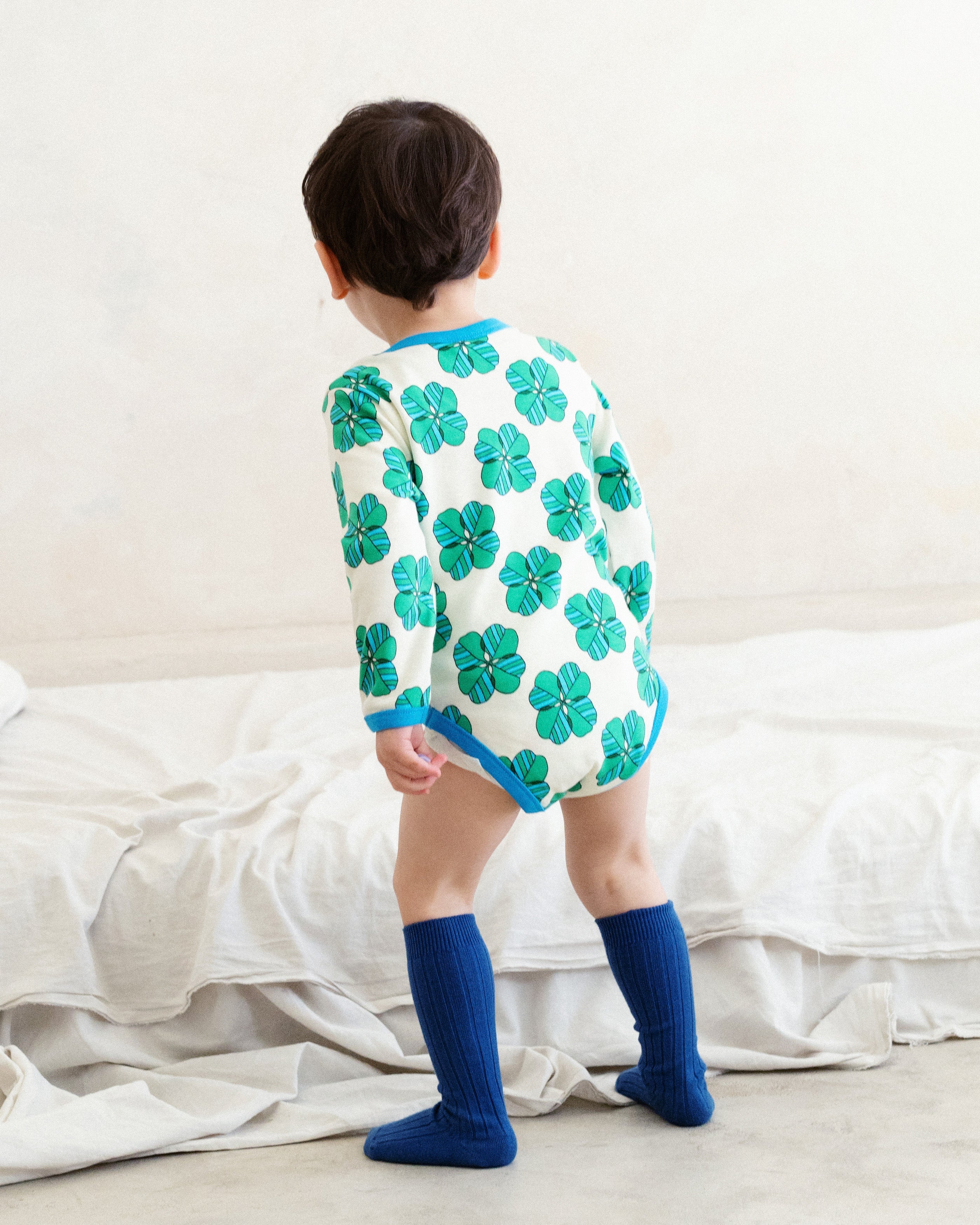 organic cotton - Remy Bodysuit - Spring Clover - Bodysuit - Ameelo - baby kids clothing