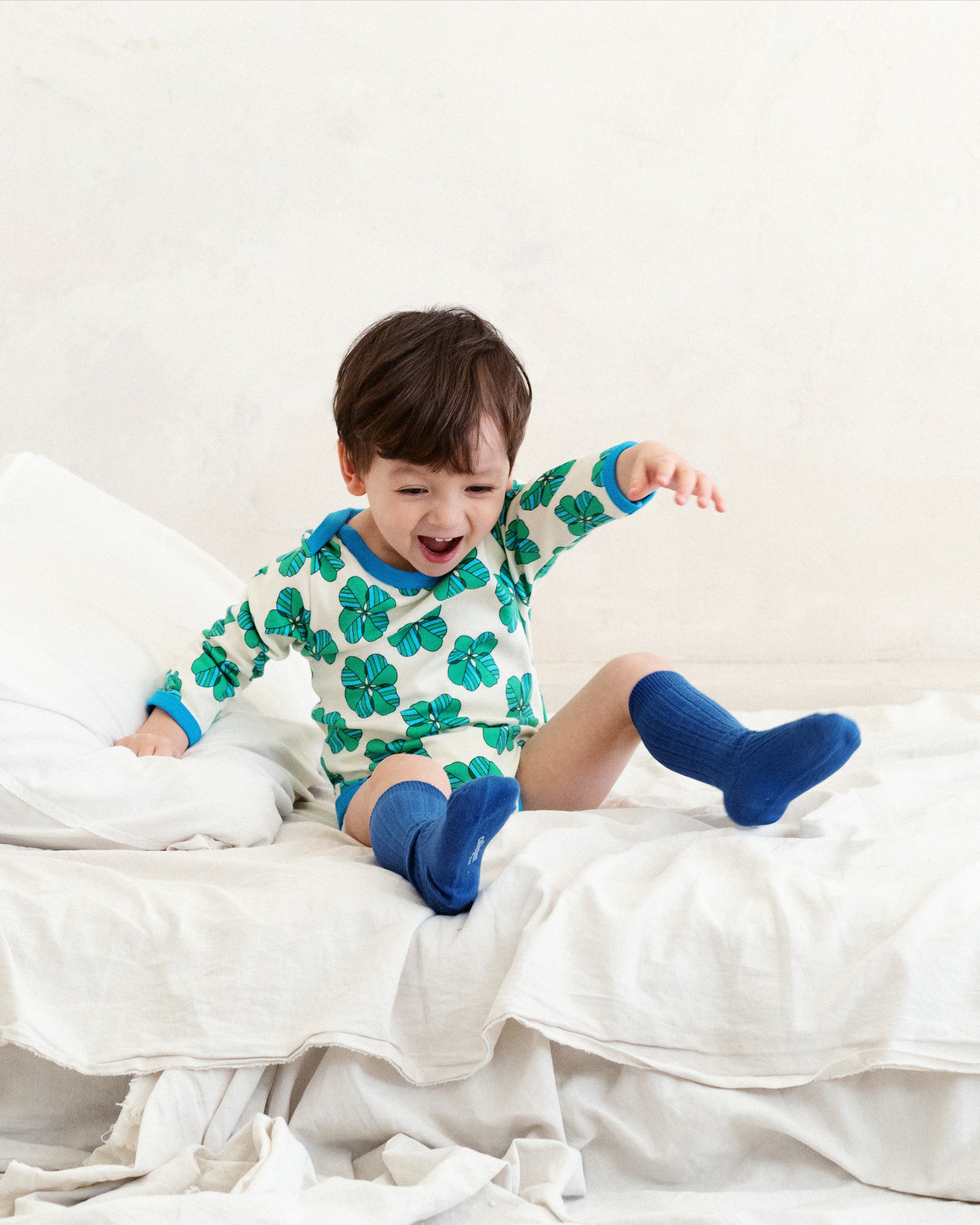 organic cotton - Remy Bodysuit - Spring Clover - Bodysuit - Ameelo - baby kids clothing